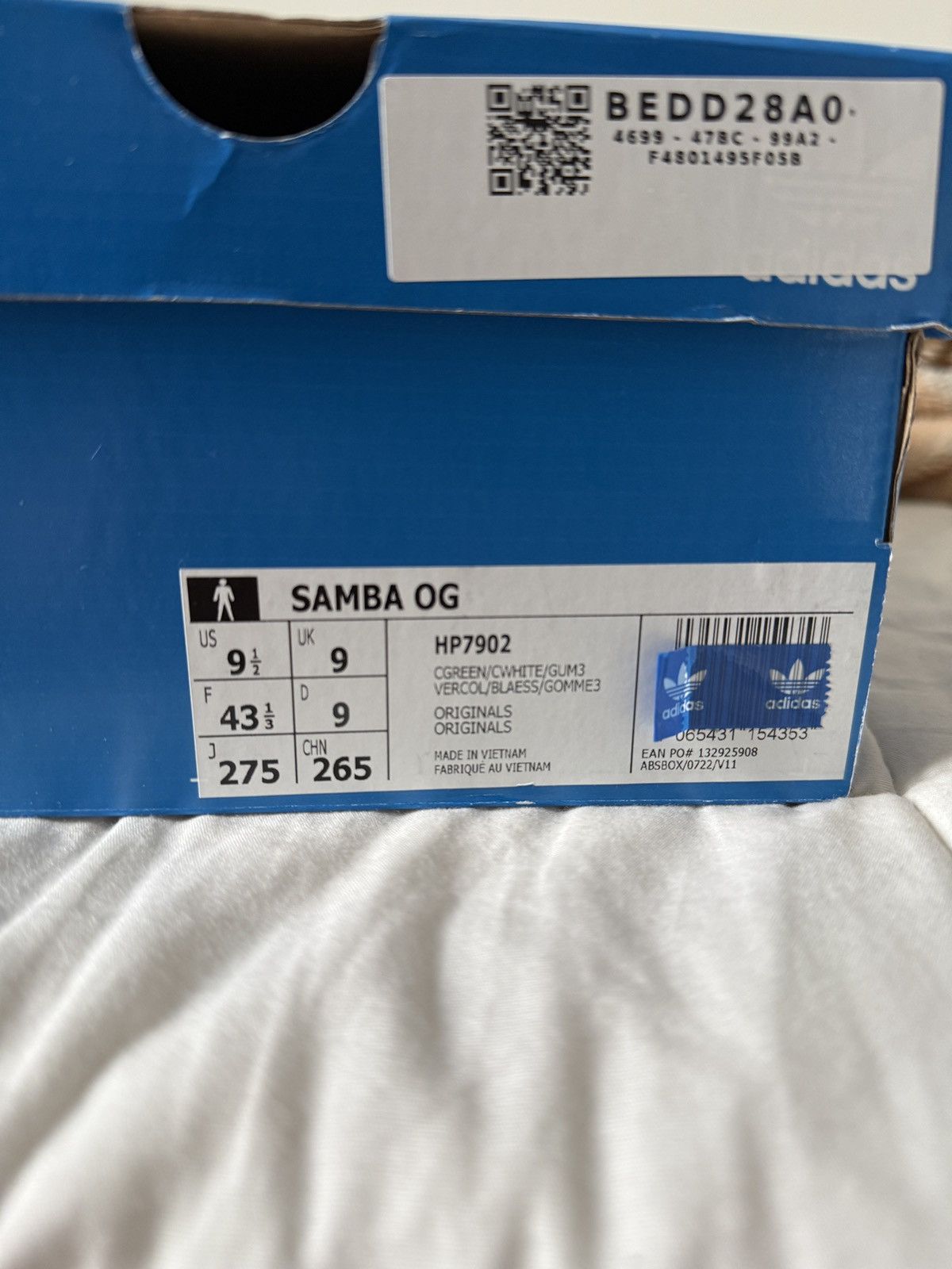Adidas Adidas Samba OG Collegiate Green Gum Size US 9.5 / EU 42-43 - 2 Thumbnail