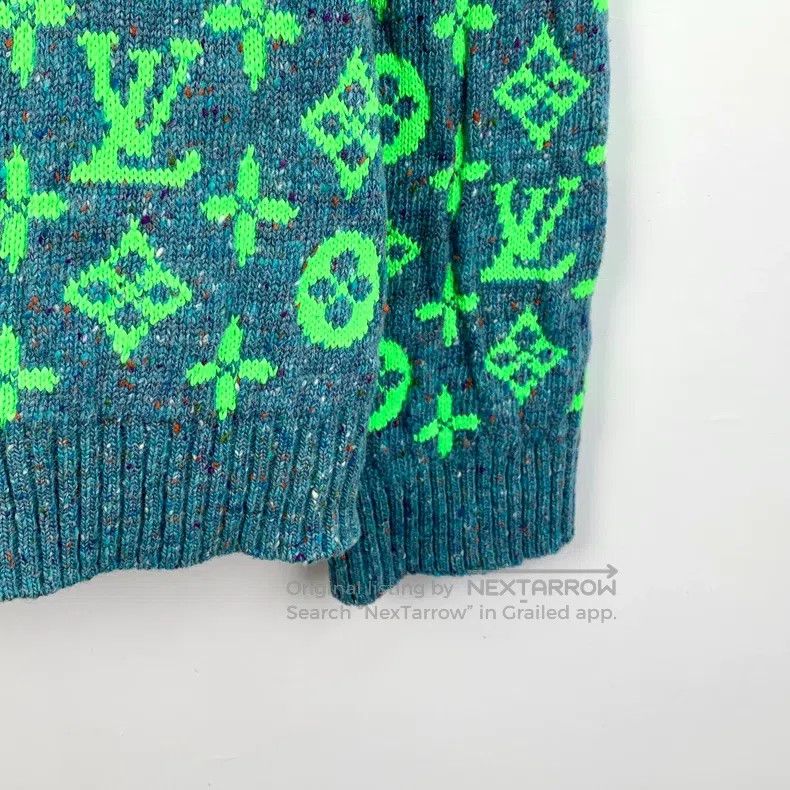 Louis Vuitton Louis Vuitton 22 color-block logo full print wool lapel si Size US XXL / EU 58 / 5 - 4 Thumbnail