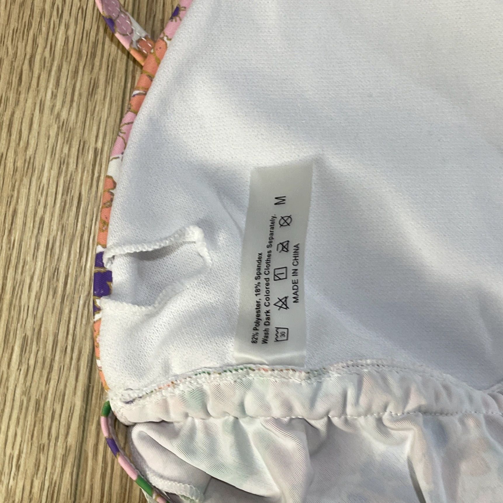 Shein SHEIN WOMEN'S MULTI COLORED FLORAL BIKINI SIZE Medium Size ONE SIZE - 6 Thumbnail