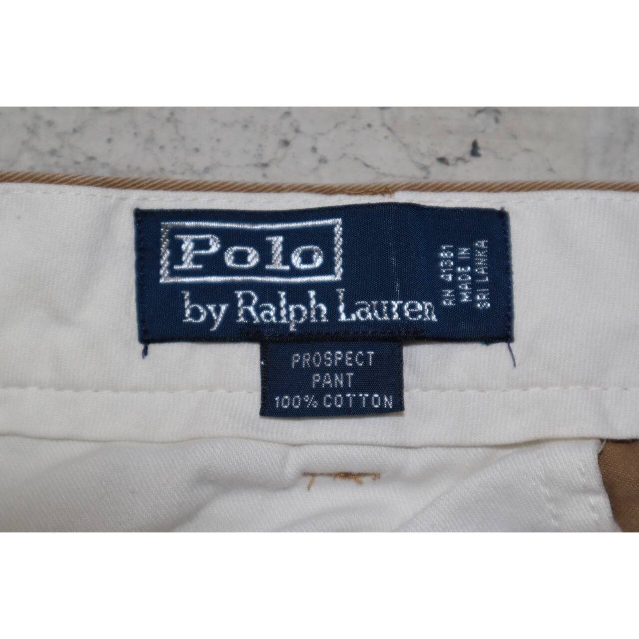 Polo Ralph Lauren Polo Ralph Lauren Brown Denim Classic Wide Leg RN41381 36x30 Size US 36 / EU 52 - 3 Thumbnail