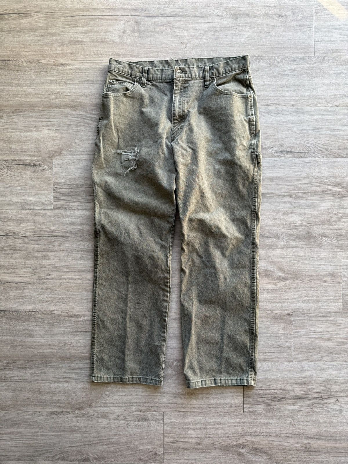 Dickies Vintage Distressed Dickies Carpenter Pants Size US 30 / EU 46 - 2 Thumbnail