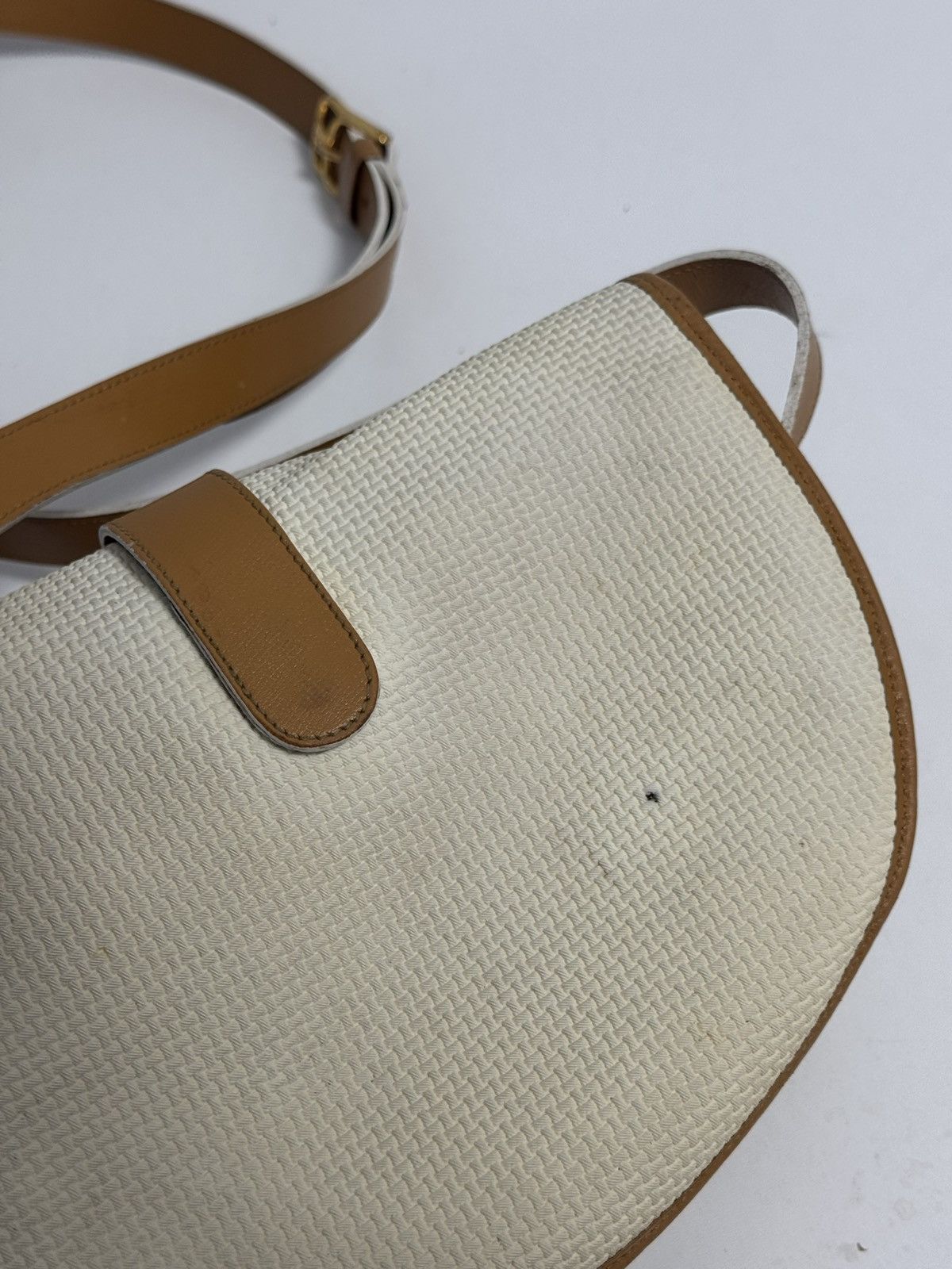 Yves Saint Laurent YVES SAINT LAURENT Shoulder Bag PVC x Leather Size ONE SIZE - 12 Thumbnail