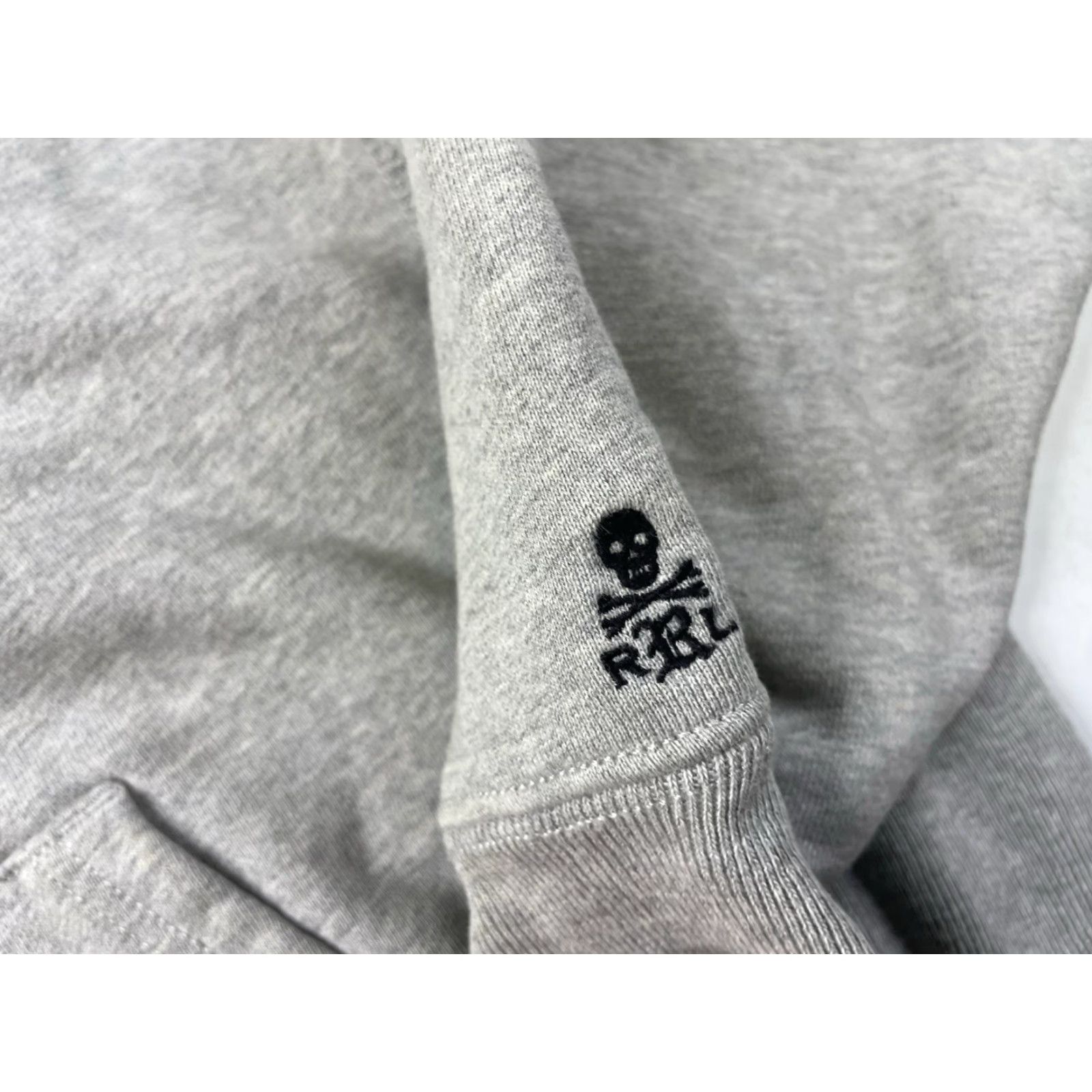 Ralph Lauren VINTAGE Ralph Lauren Rugby Hooded Sweatshirt Heavyweights Mens XL Oarsman Gray Cotton Embroidered Pockets Gothic Pullover Long Sleeve Size US XL / EU 56 / 4 - 6 Thumbnail