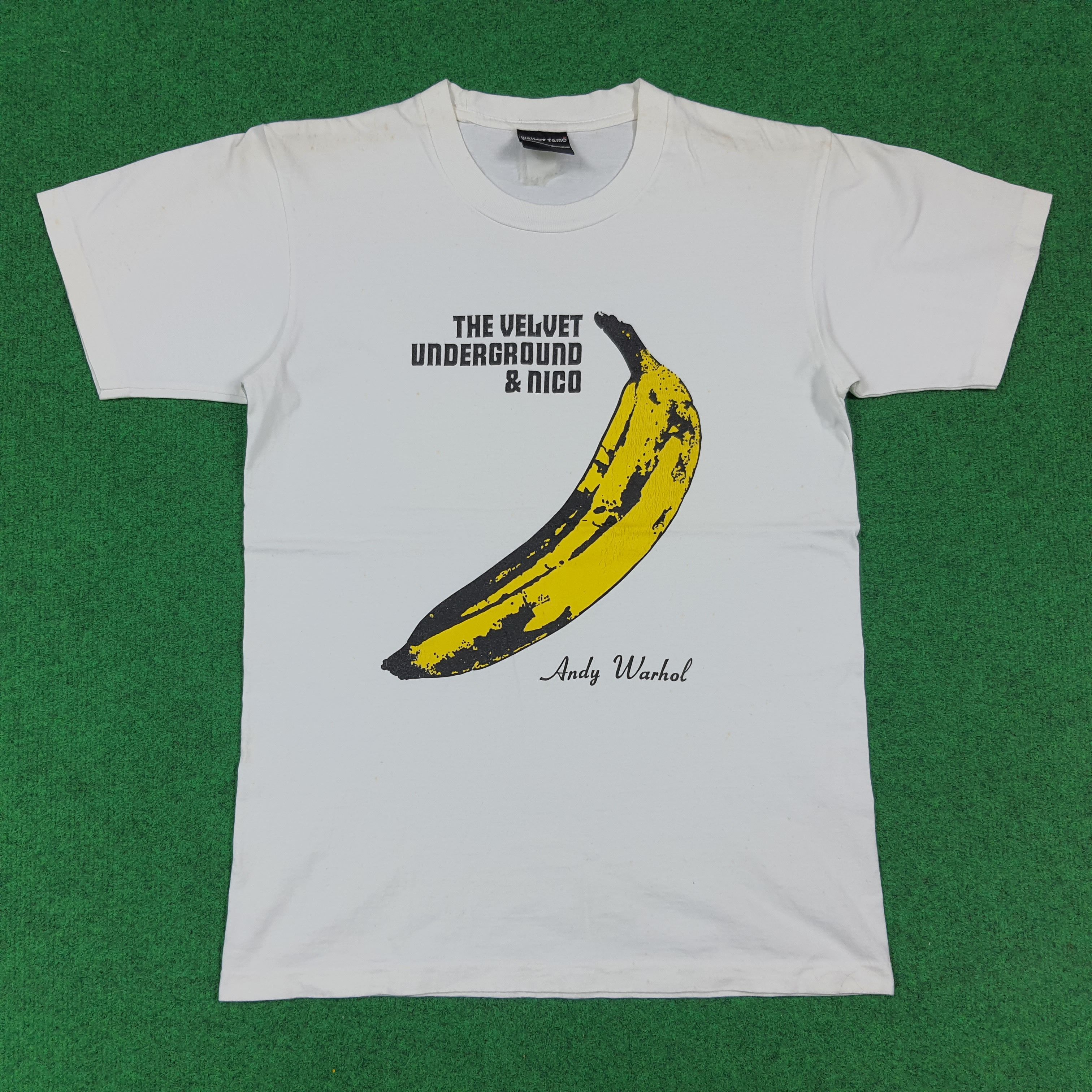 Andy Warhol Vintage 90s Andy Warholl Banana Graphic Tees C294N58 Size US S / EU 44-46 / 1 - 1 Thumbnail