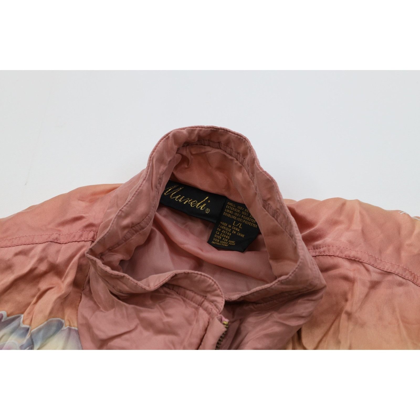 Vintage Vintage 90s Streetwear 2 Piece Silk Flower Track Suit Size L / US 10 / IT 46 - 3 Thumbnail
