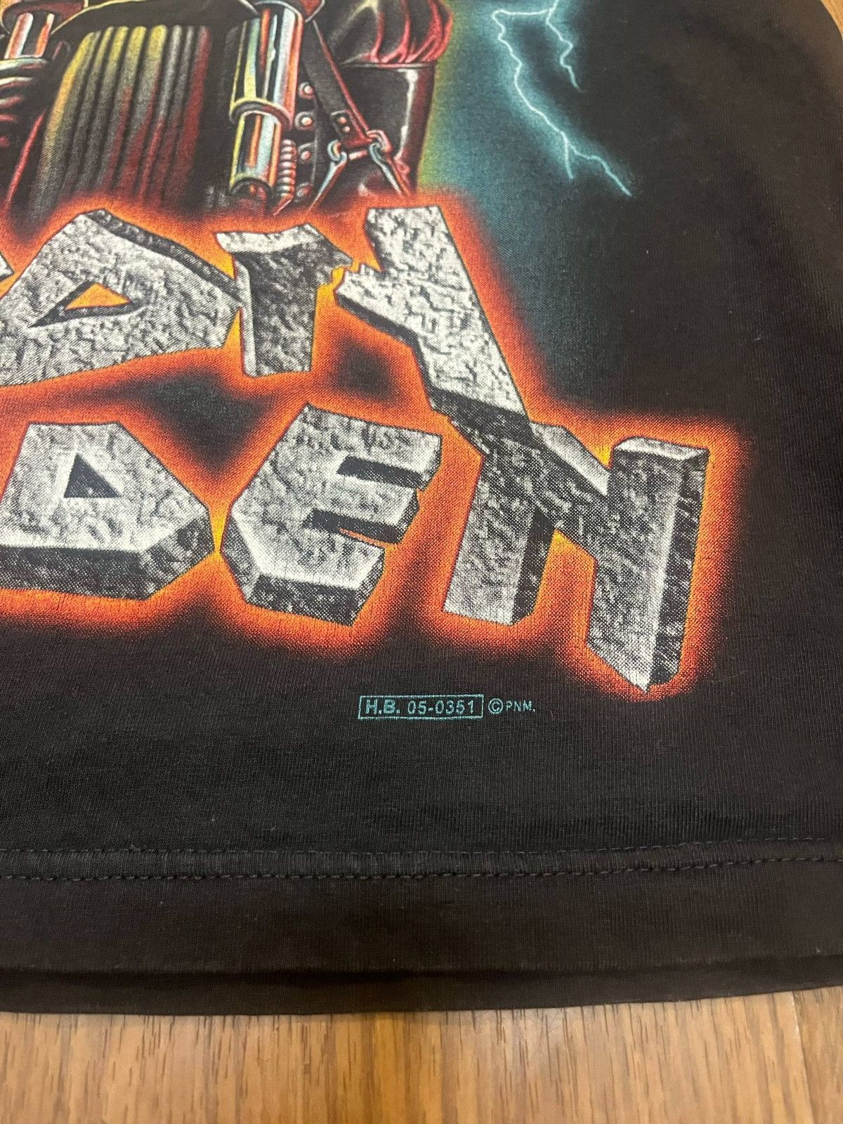 Iron Maiden × Vintage T-shirt Iron Maiden Vintage Oldmoney Size US S / EU 44-46 / 1 - 6 Thumbnail