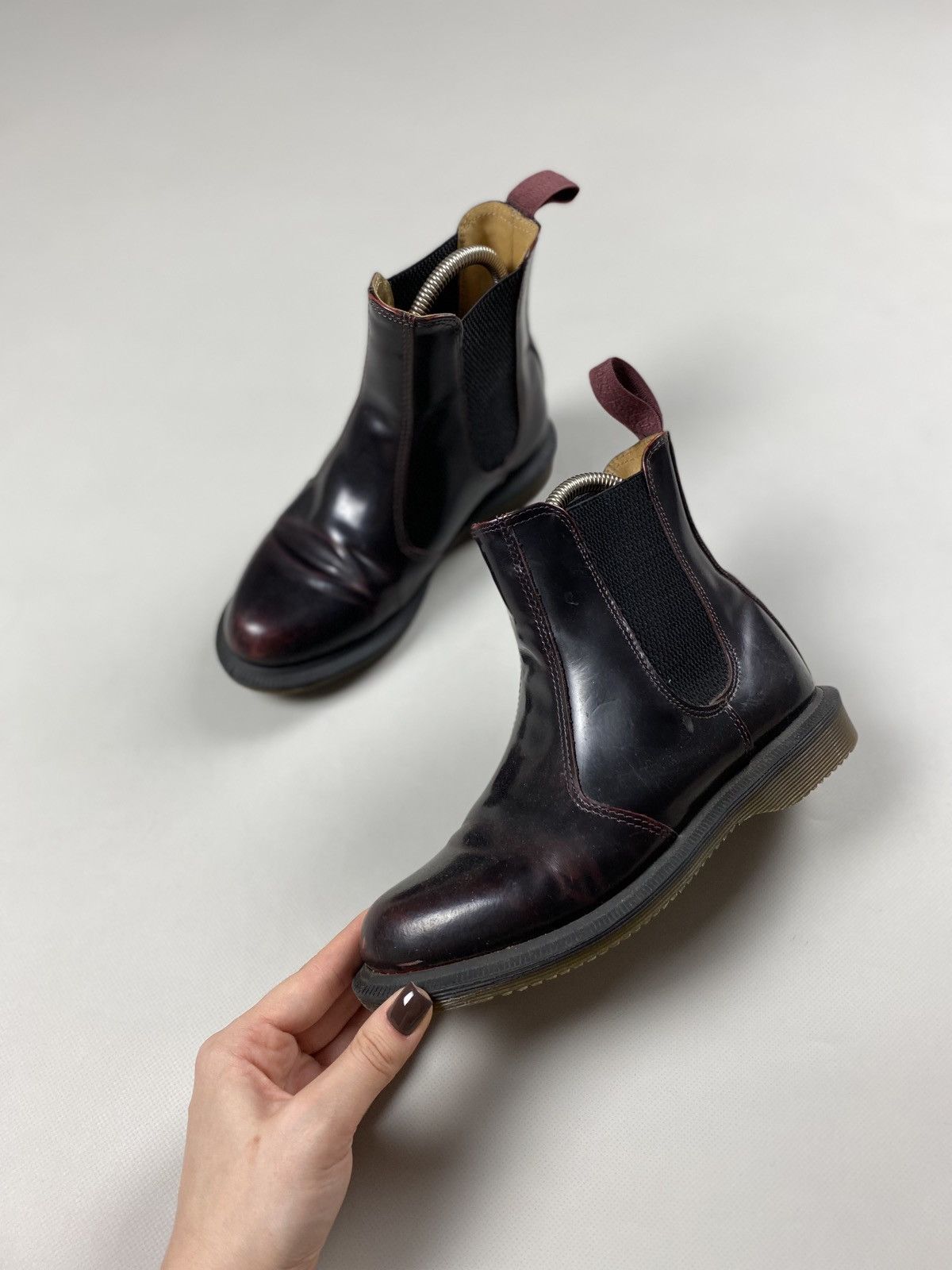 Dr. Martens Dr. Martens Floral ladies leather Chelsea boots shoes Size US 5 / IT 35 - 7 Thumbnail