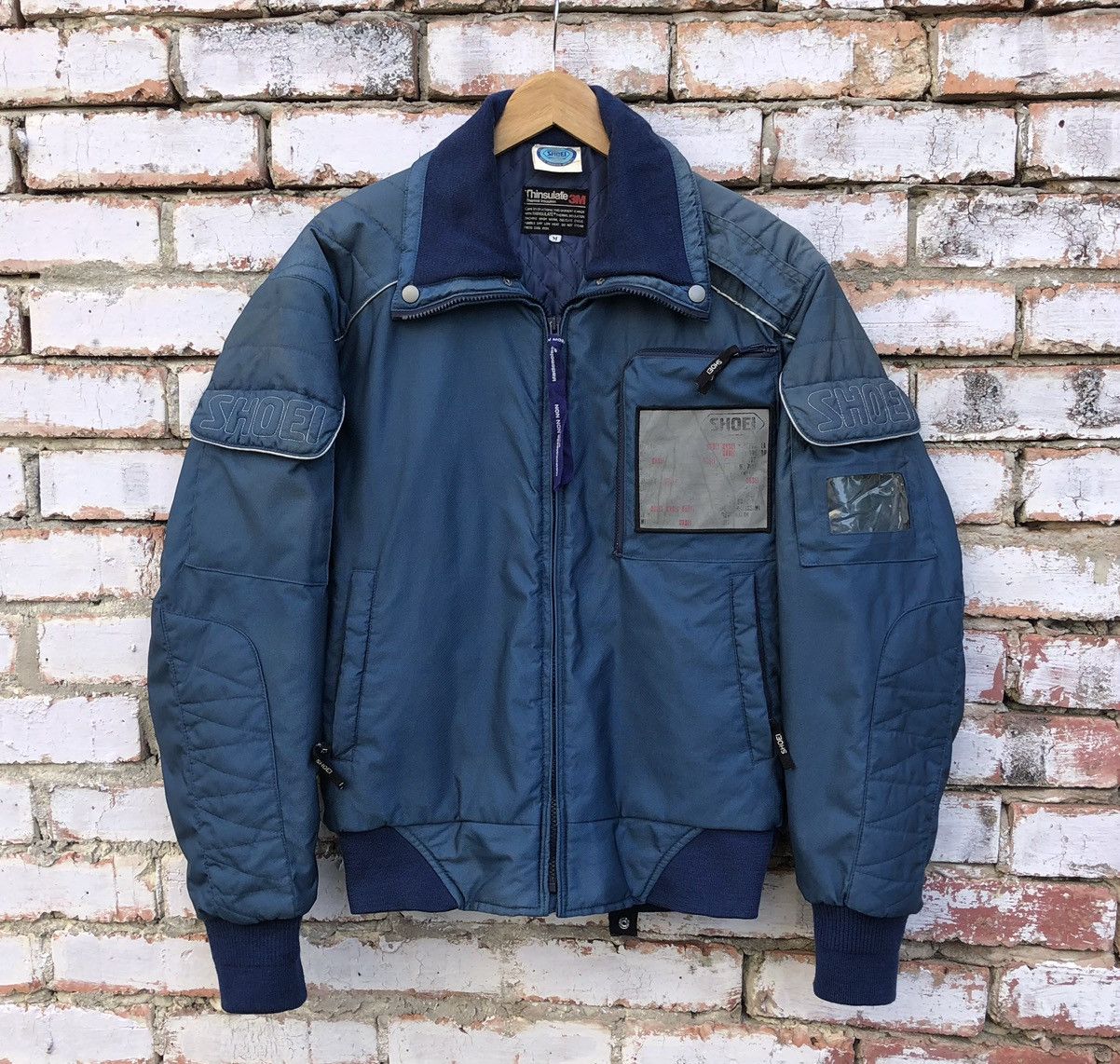 Sports Specialties Vintage SHOEI Thinsulate Rider Bomber Jacket Size US M / EU 48-50 / 2 - 1 Thumbnail