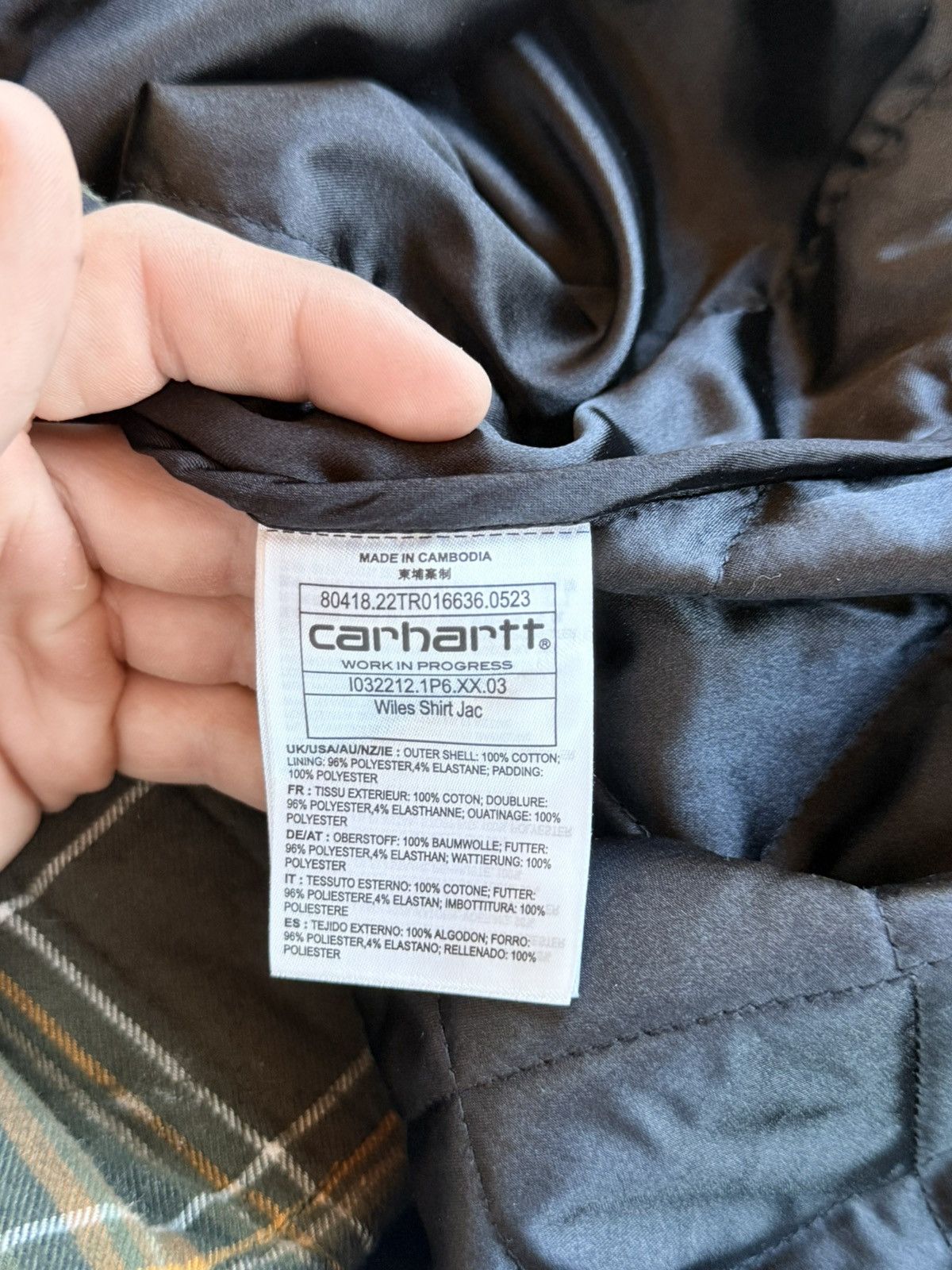 Carhartt Carhartt Plaid Button Up Size US L / EU 52-54 / 3 - 5 Thumbnail