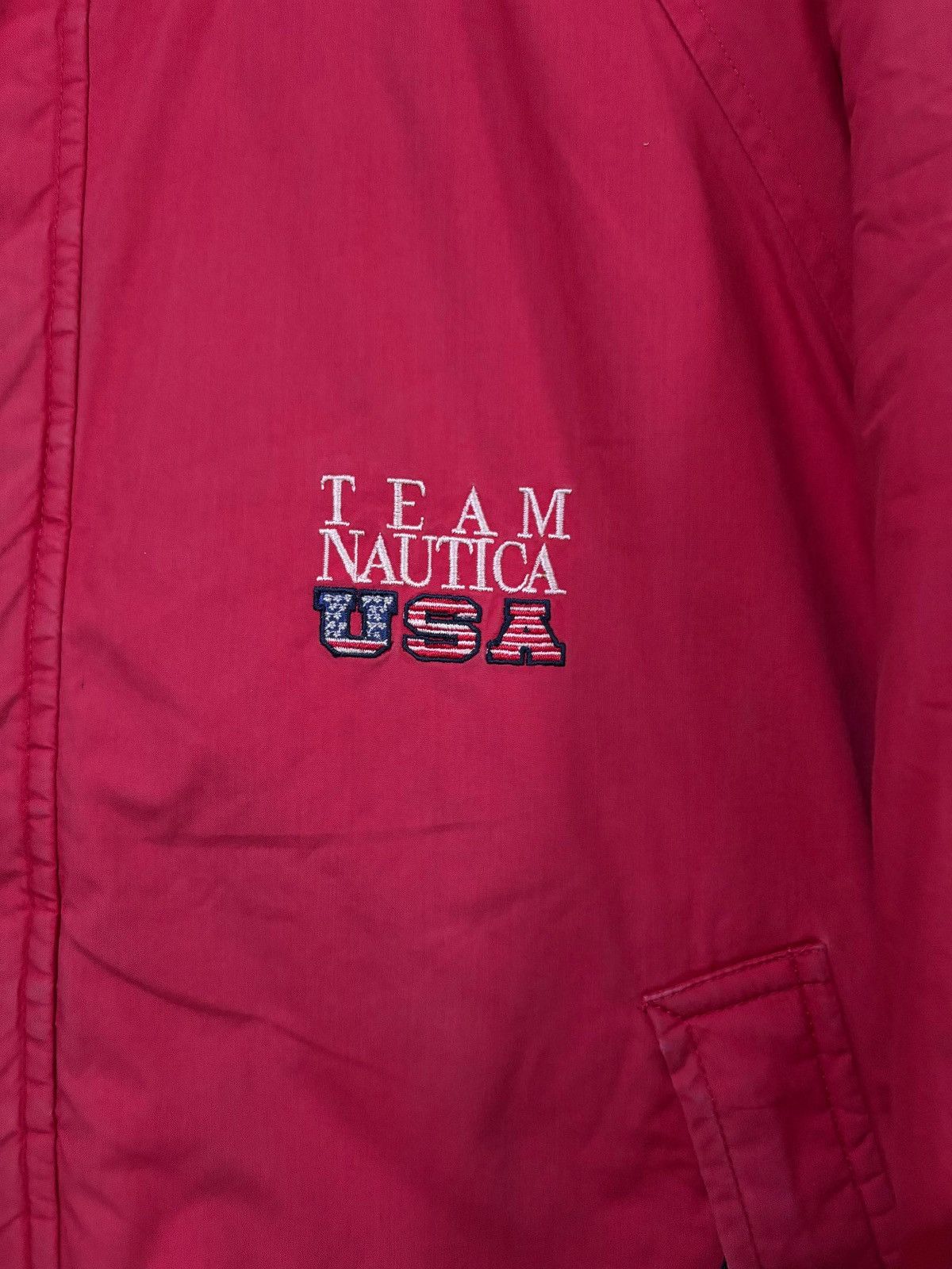 Nautica × Vintage Vintage 90’s Nautica Team USA Puffer Jacket Nice Design Size US M / EU 48-50 / 2 - 11 Thumbnail