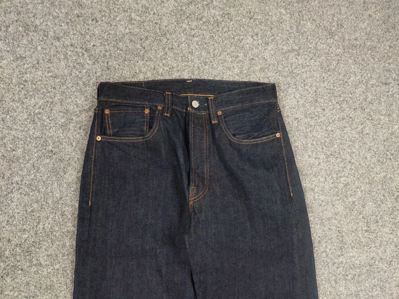 Levi's Levis 501XX Vintage 1955 Selvedge Rigid Denim Big E Japan Size US 34 / EU 50 - 4 Thumbnail