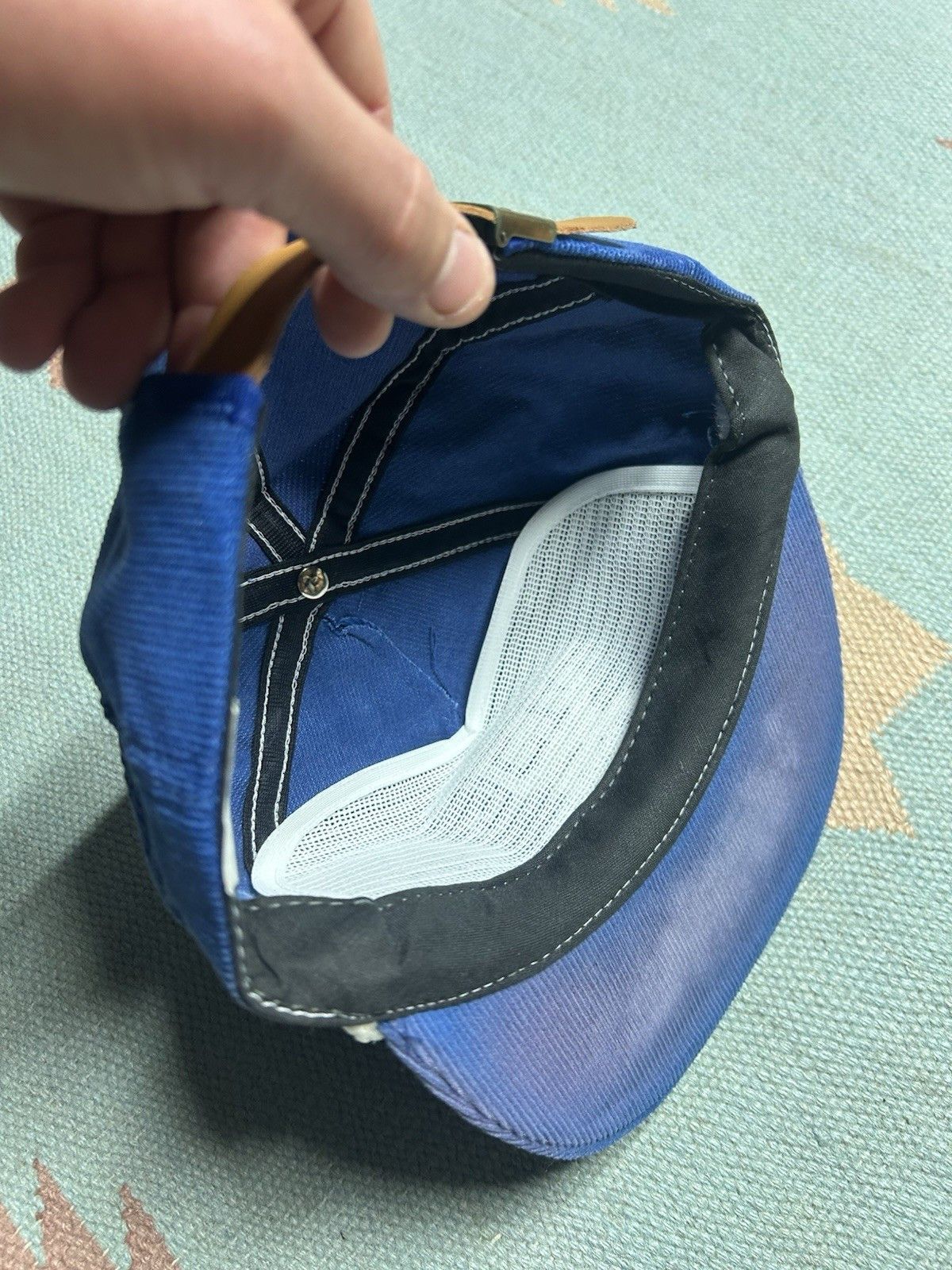 Vintage Vtg strap hat corduroy MSC Aggies Murray state college USA Size ONE SIZE - 6 Thumbnail