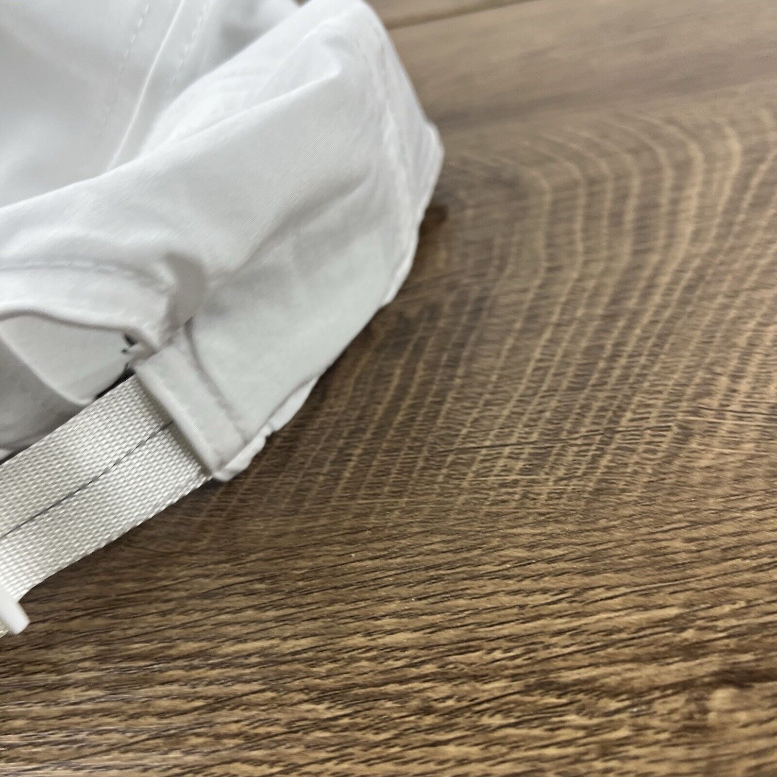 Other White Running Hat Adult Cap Athletic White Cap Hat Adjustabl Size ONE SIZE - 11 Thumbnail