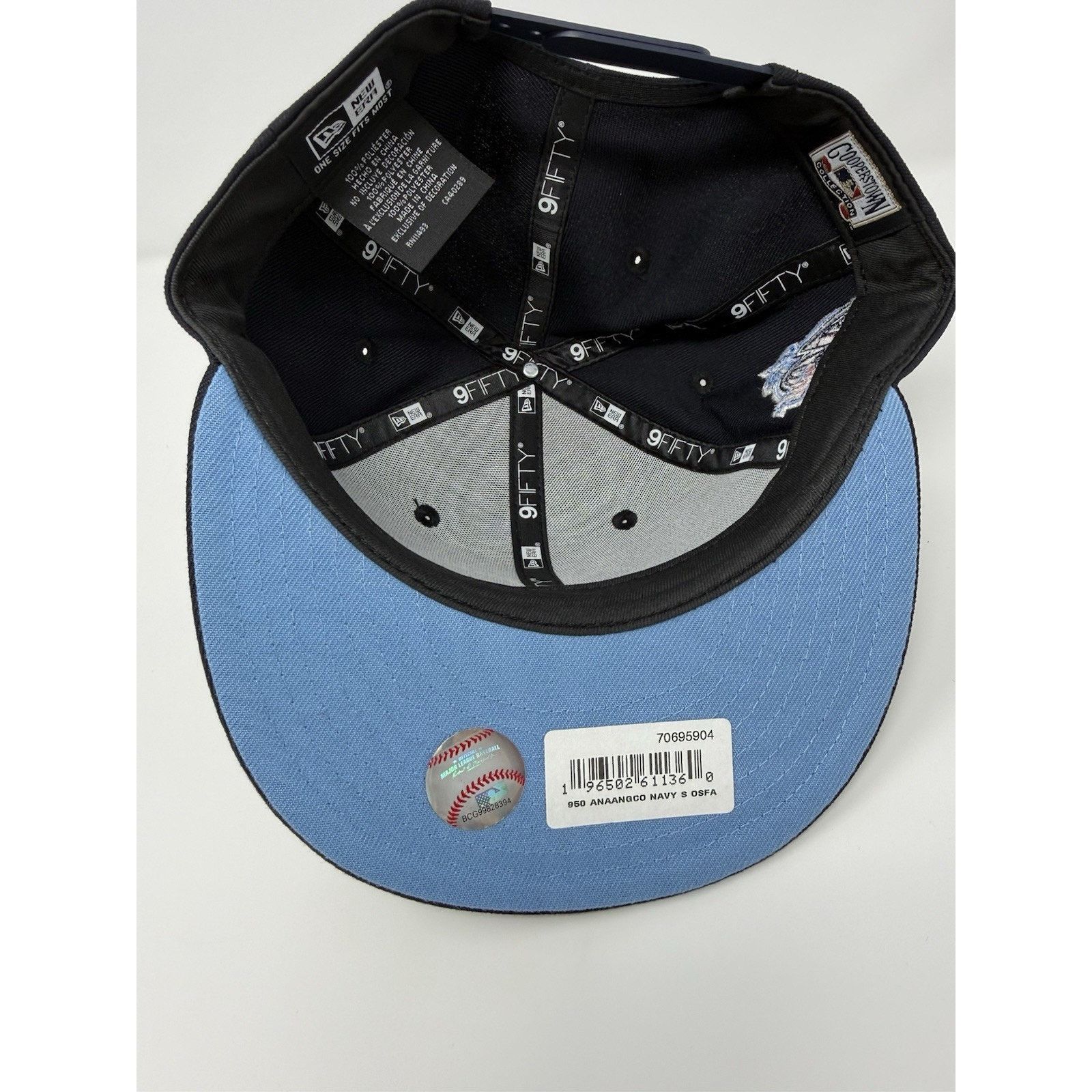 New Era New Era 9FIFTY Anaheim Angels Snapback Hat 40th Season Patch Size ONE SIZE - 5 Thumbnail
