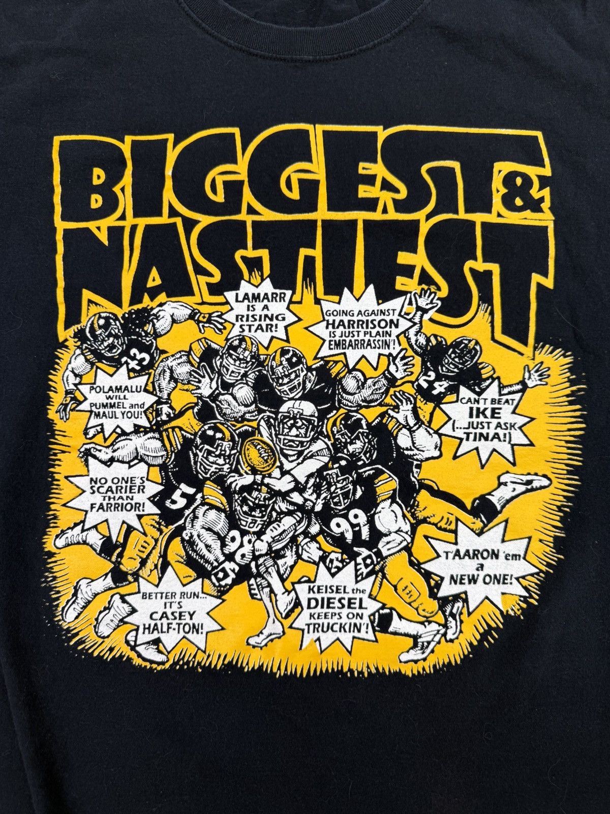 Vintage Y2K Pittsburgh Steelers Cartoon Shirt Size US L / EU 52-54 / 3 - 2 Thumbnail