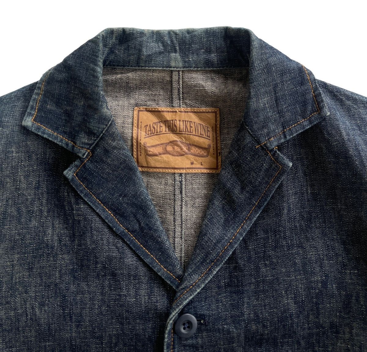 Japanese Brand Vintage Japanese Workers Denim Jacket Size US S / EU 44-46 / 1 - 5 Thumbnail