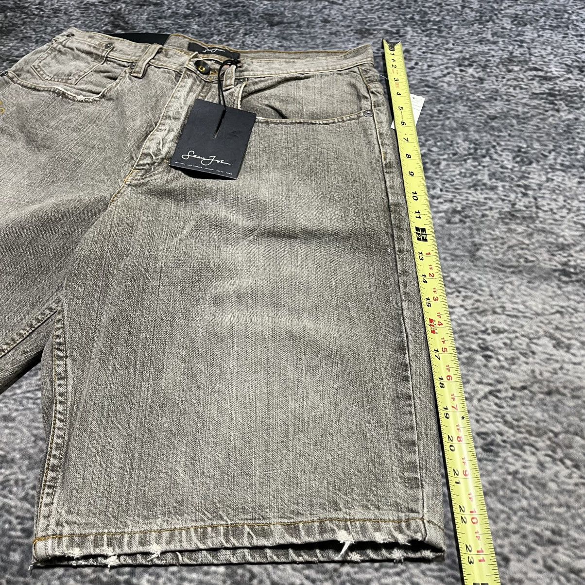 Sean John Vintage Y2K Sean John Baggy Jorts Grunge Skater Denim Shorts Size US 32 / EU 48 - 11 Thumbnail