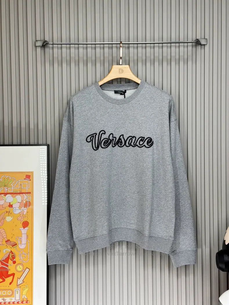 Versace Versace Men's crew neck gray casual sweatshirt Size US L / EU 52-54 / 3 - 1 Thumbnail