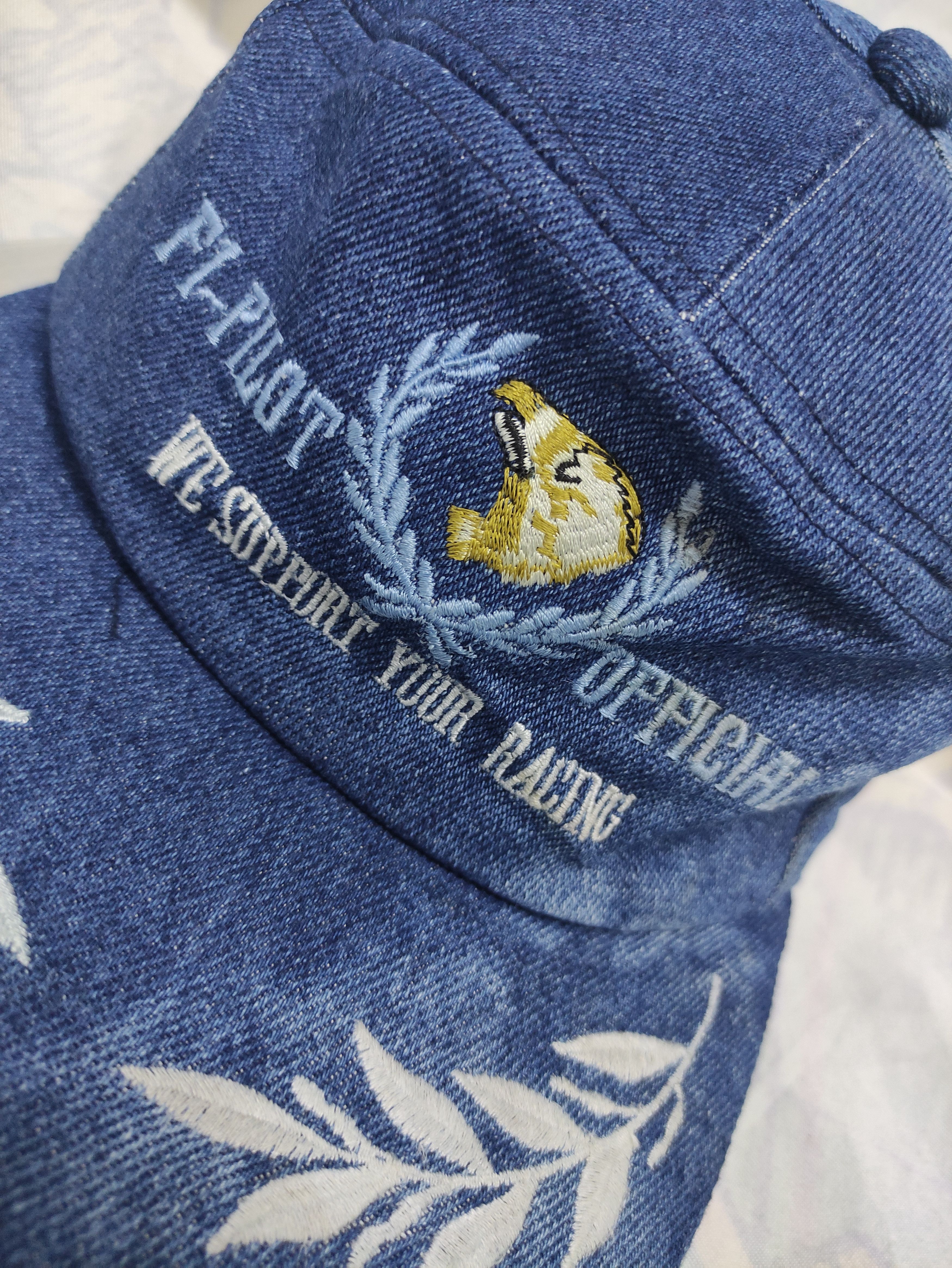 Vintage F1- PILOT OFFICIAL VINTAGE DENIM CAP Size ONE SIZE - 10 Thumbnail