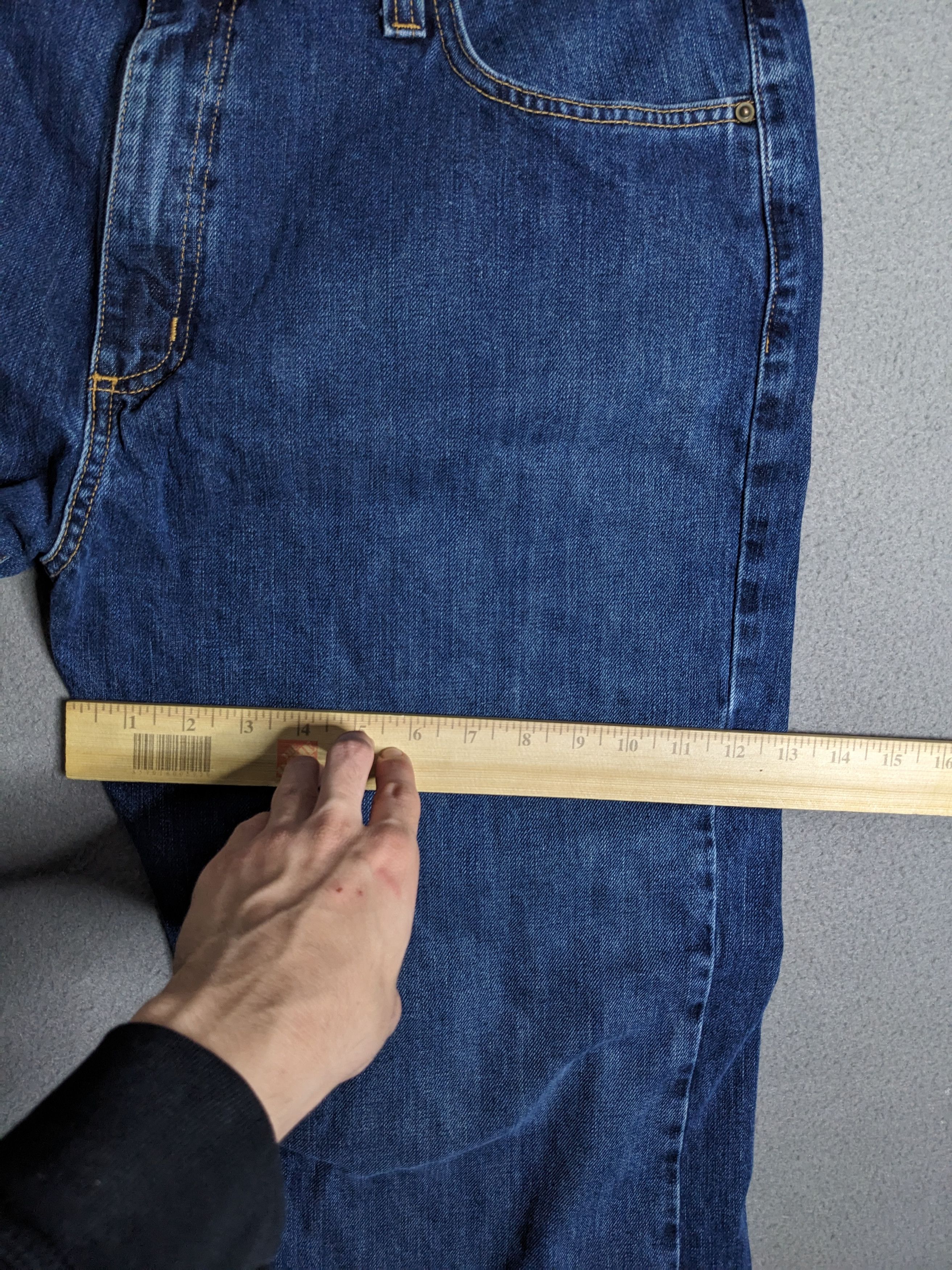 Carhartt Carhartt Relaxed Straight Jeans 38x35 Blue Denim B320 WTB Size US 38 / EU 54 - 15 Thumbnail