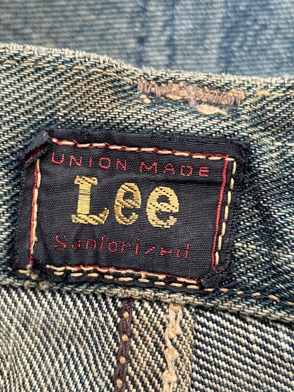 Lee × Vintage Vintage Lee Selvedge Denim Size US 32 / EU 48 - 22 Thumbnail