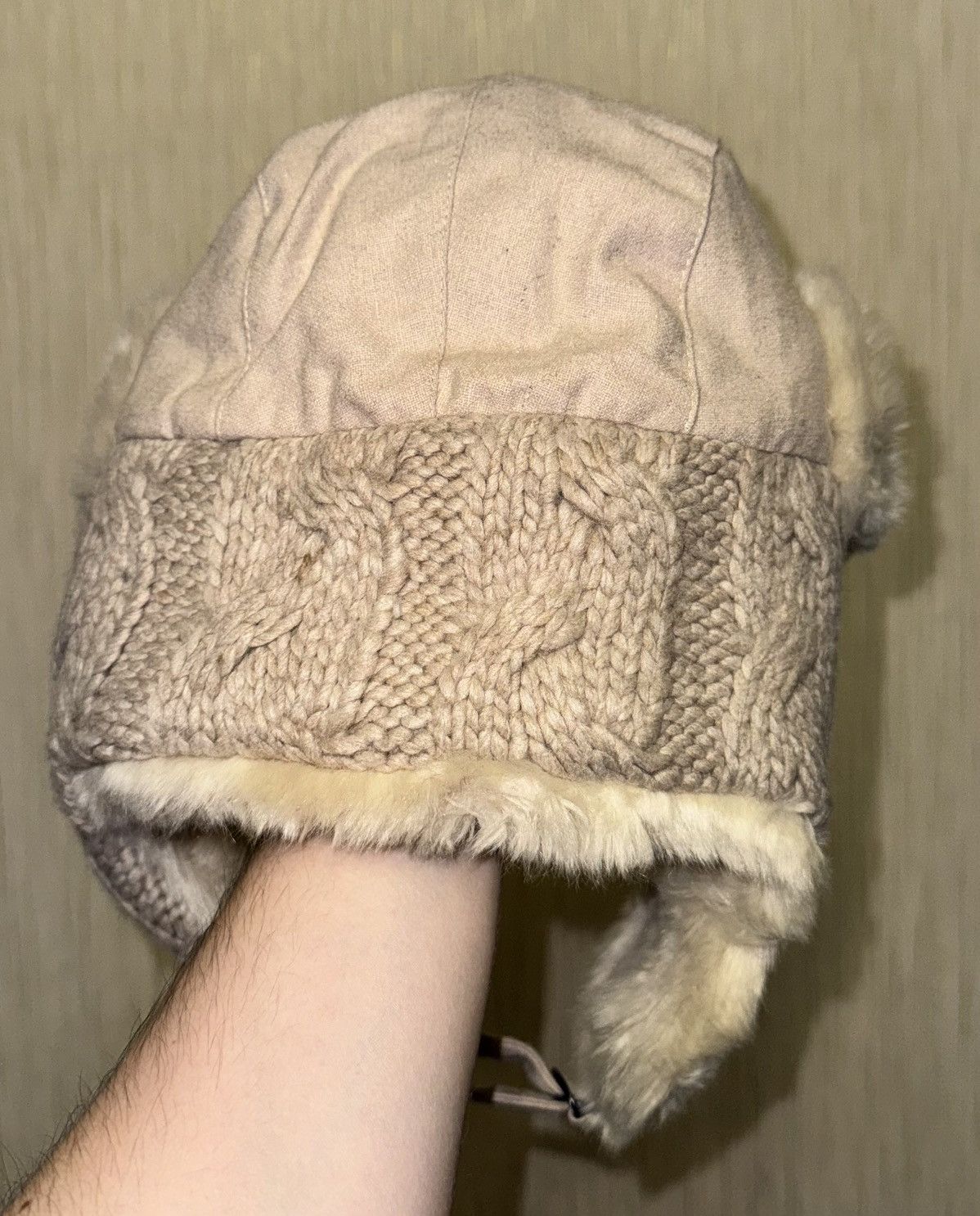 Hysteric Glamour Crazy Y2k Mohair Fuzzy Hat Ushanka Punk Winter Size ONE SIZE - 2 Thumbnail