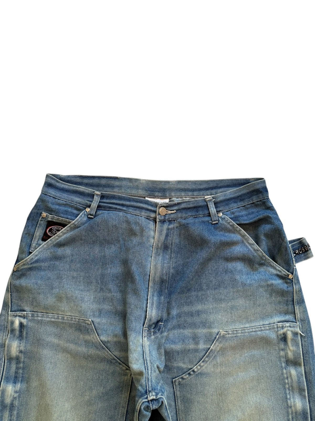 Japanese Brand Vintage Japanese Brand Tactical Distress Baggy Jean Size US 35 - 4 Thumbnail