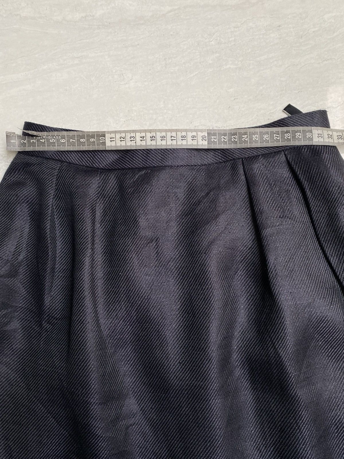 Christian Dior Monsieur Christian Dior pret a porter Navy Skirt Size 22" - 3 Thumbnail