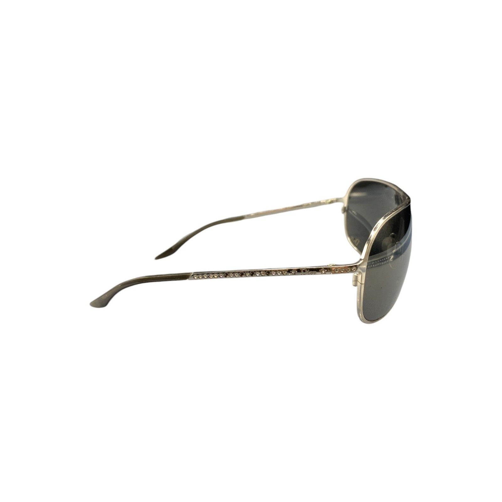 Dior Hard Dior 1 Crystal Pilot Sunglasses Size ONE SIZE - 5 Thumbnail