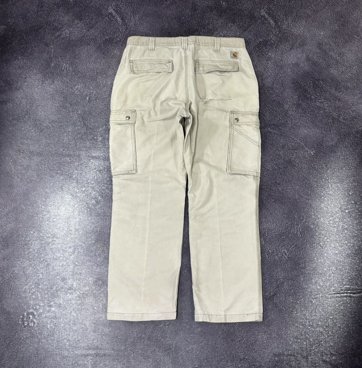Carhartt Vintage Carhartt Y2K Work Hype Relaxed Fit Cargo Pants Size US 36 / EU 52 - 1 Thumbnail