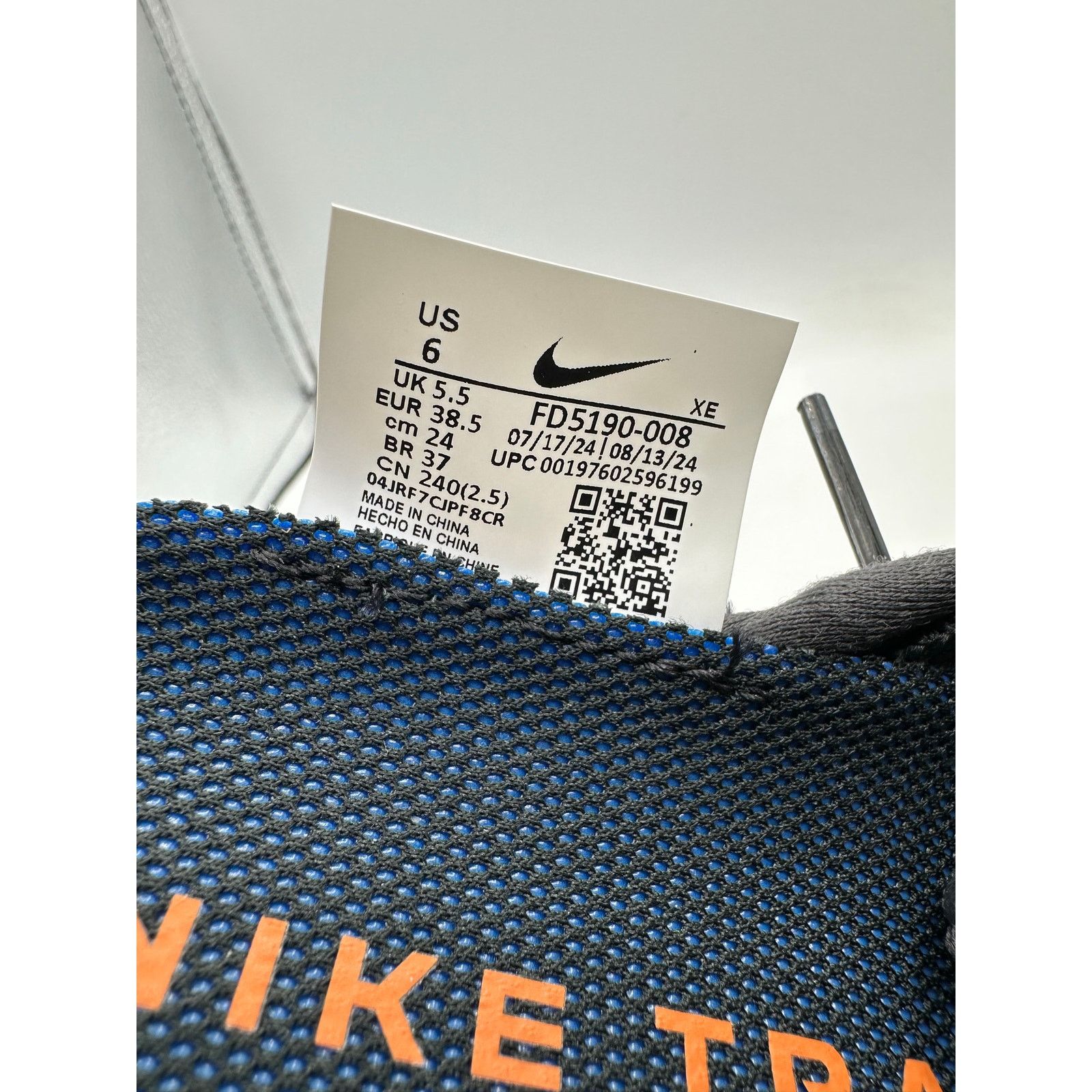 Nike Nike ZoomX Zegma 2 “Off Noir Monarch” size 6 men/7.5womens Size US 6 / EU 39 - 6 Thumbnail