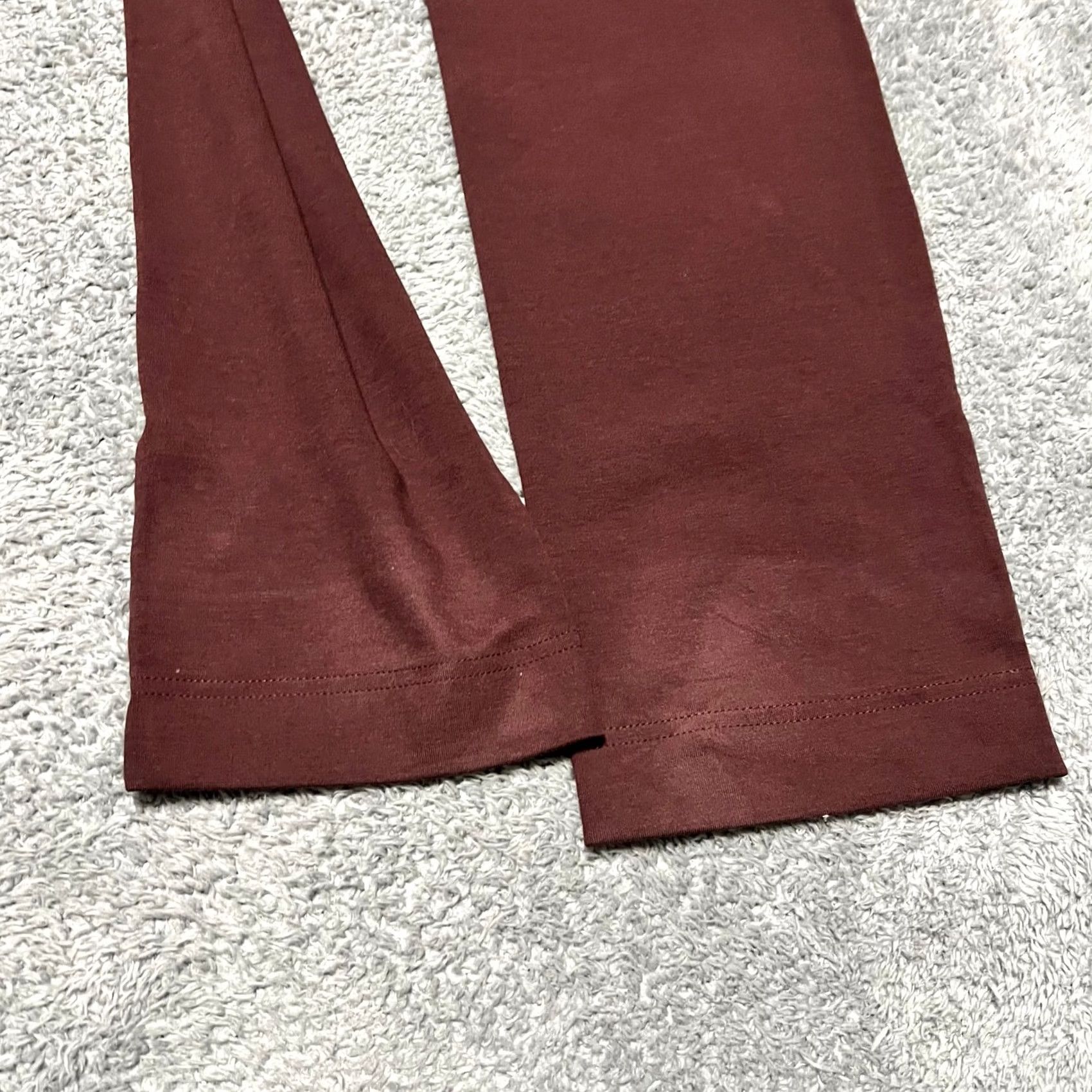 Duluth Trading Company Duluth Trading NoGA Cotton Pants Womens Small Casual Pocket Stretch Maroon Red S Ankle Womens Size 28" / US 6 / IT 42 - 4 Thumbnail