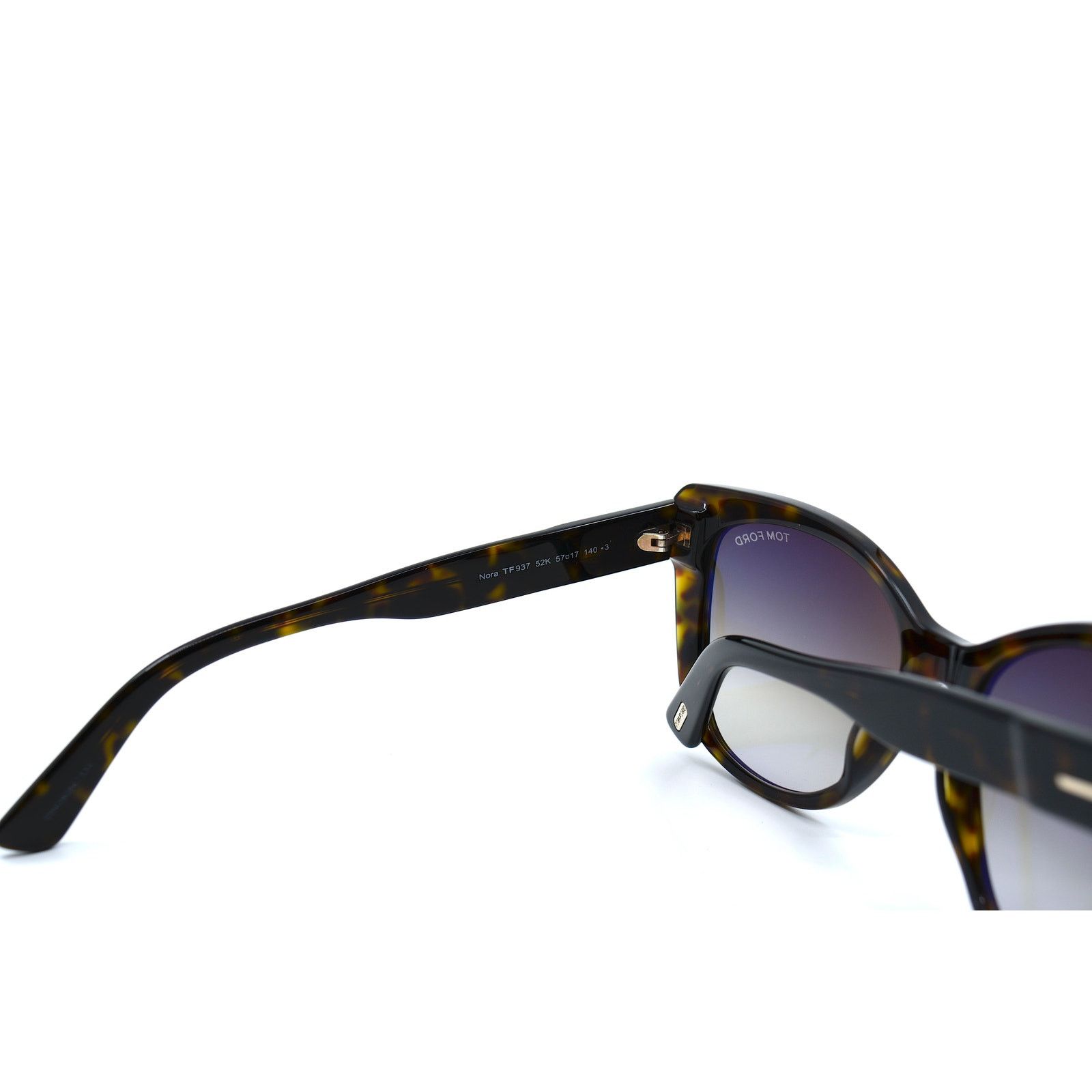 Tom Ford TOM FORD NORA TF937 52K HAVANA BROWN GRADIENT SUNGLASSES Size ONE SIZE - 10 Thumbnail