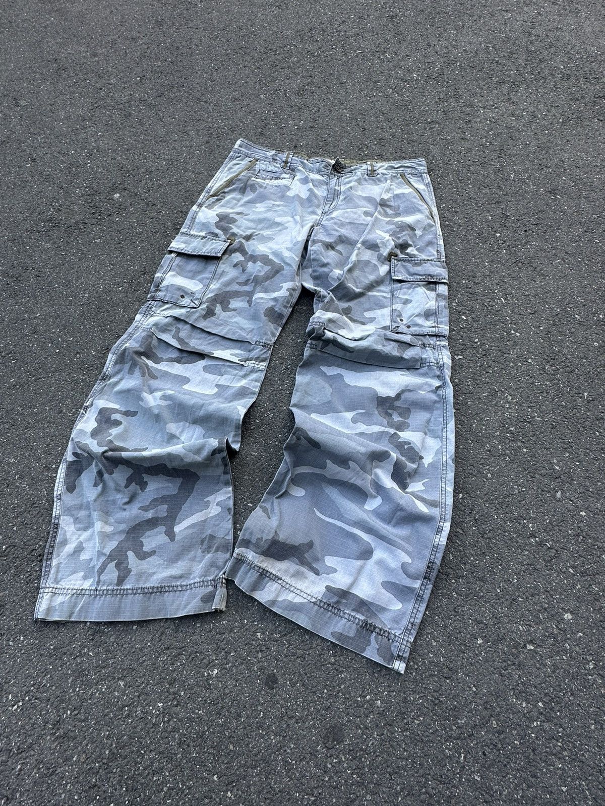 Polo Ralph Lauren Polo Ralph Lauren Baggy Camo Avantgarde Y2K Pants Size US 32 / EU 48 - 3 Thumbnail