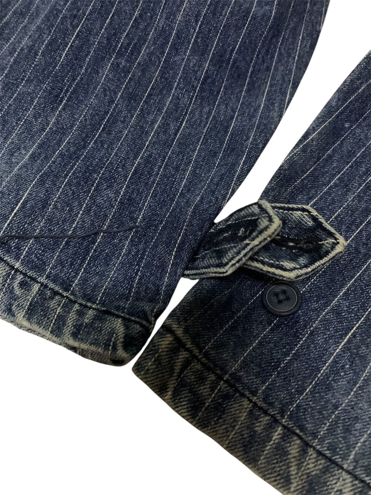 Kapital 🔥Japanese Nano Universe Indigo Stripe Cargo Size US 32 / EU 48 - 7 Thumbnail