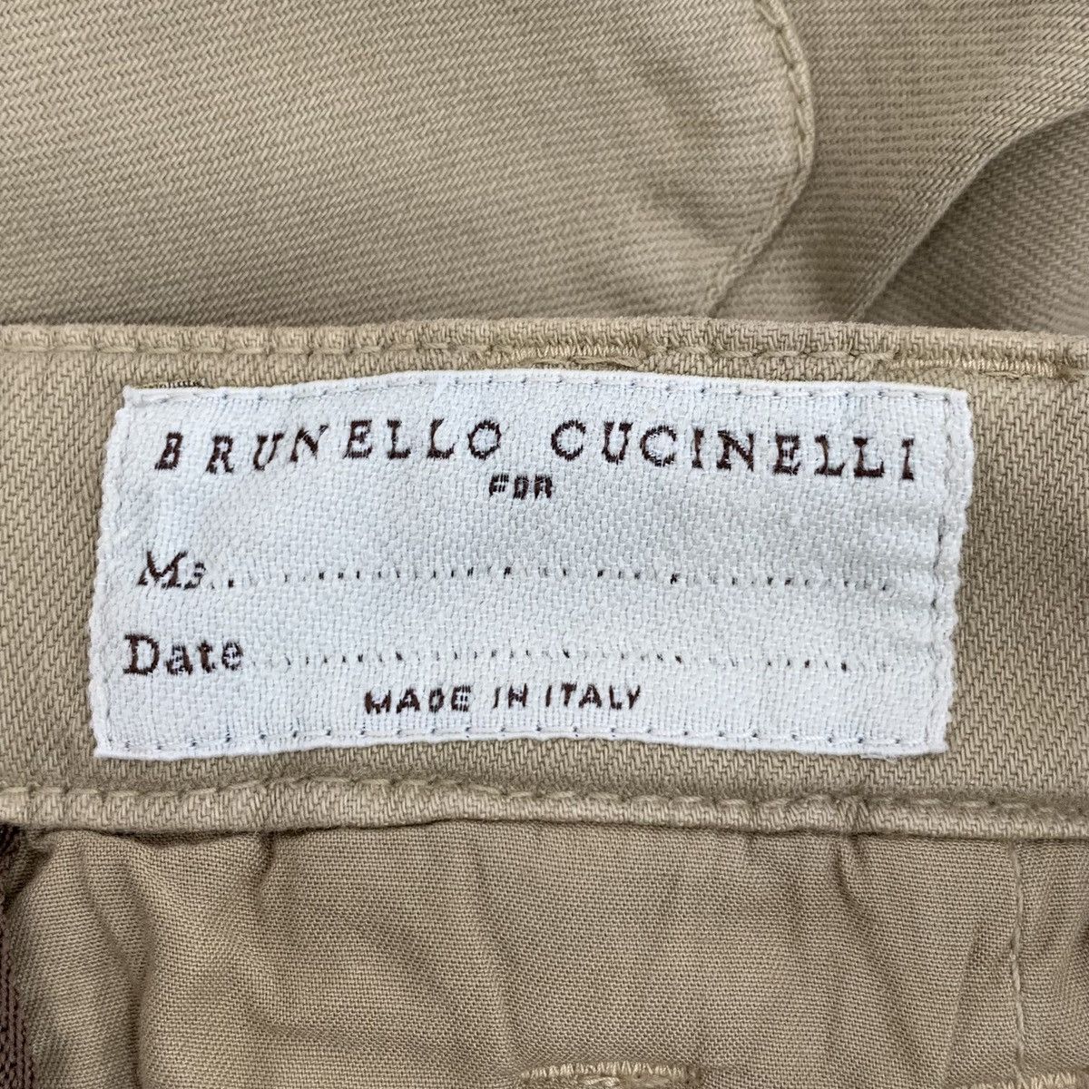 Brunello Cucinelli Brunello Cucinelli Brown Cotton Casual Wide-leg Pants K26WX Size 25" / US 0 / IT 36 - 6 Thumbnail