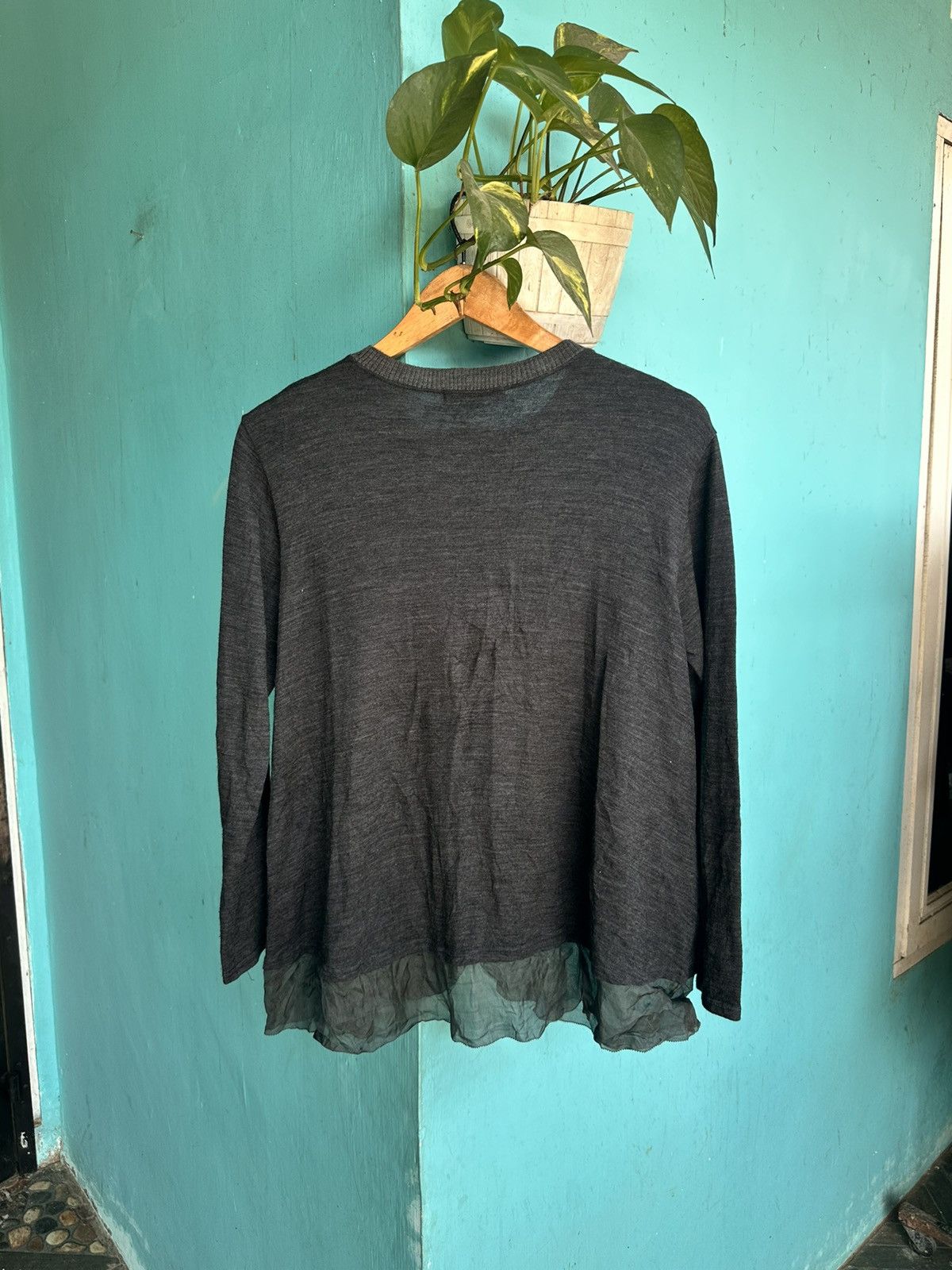 Issey Miyake × Japanese Brand × Tsumori Chisato Tsumori Chisato Long Sleeve Knit button Blouses Size M / US 6-8 / IT 42-44 - 2 Thumbnail