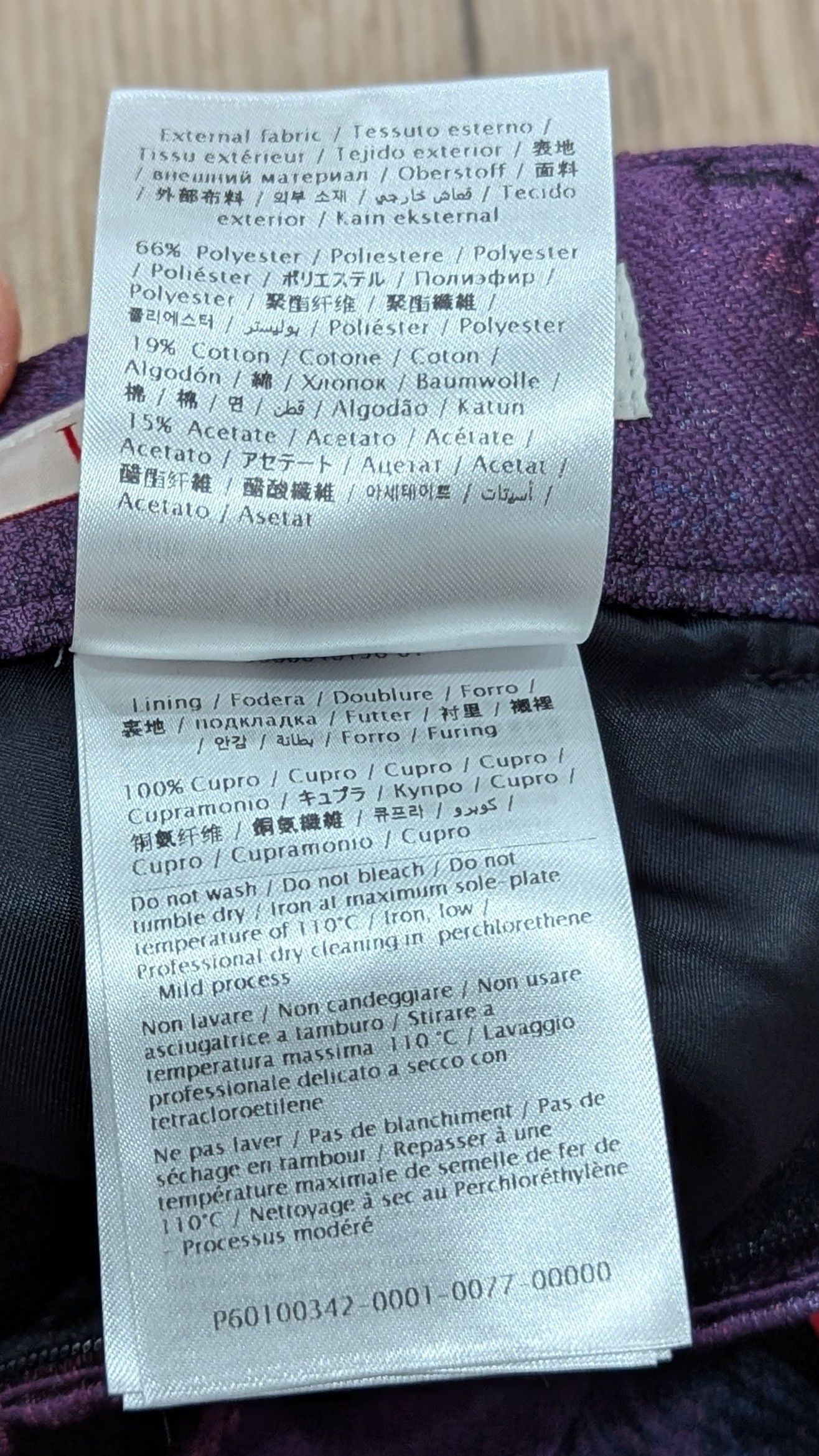 Valentino Valentino Solar System Bermuda Shorts Purple/Multi 50 US 34 Size US 34 / EU 50 - 6 Thumbnail