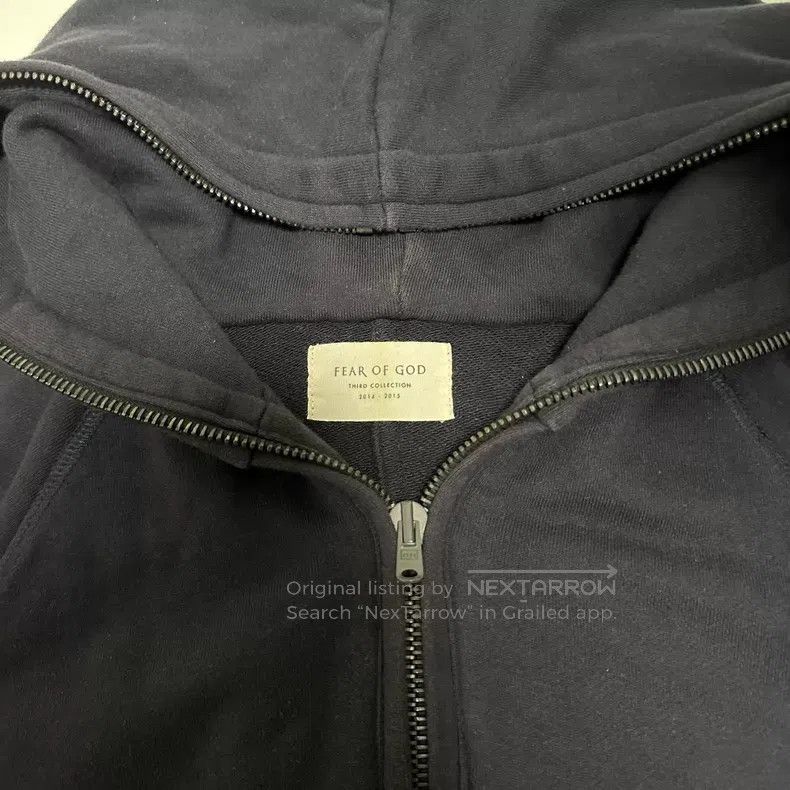 Fear of God fear of god 3rd half zip long sleeve side slit sweatshirt Size US S / EU 44-46 / 1 - 6 Thumbnail