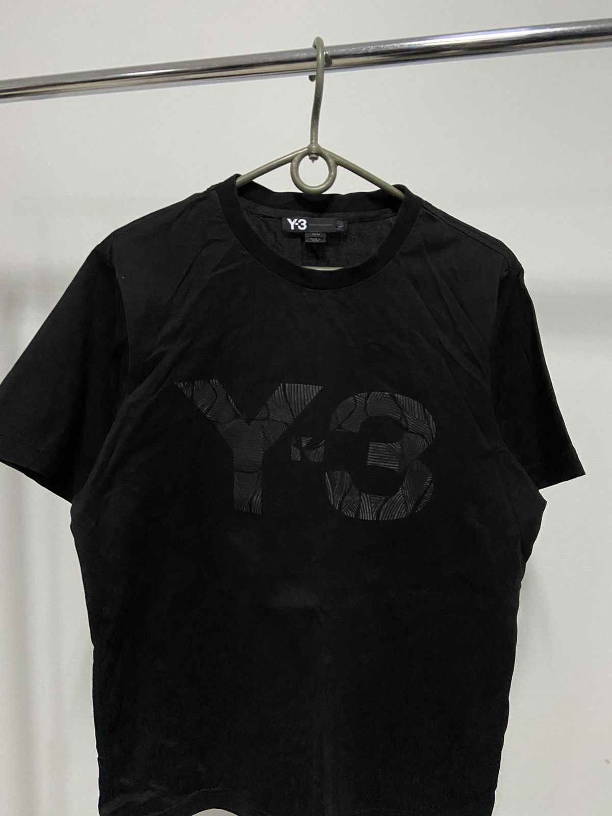 Vintage × Y-3 × Yohji Yamamoto Y-3 Yohji Yamamoto Vintage T-Shirt big Logo adidas Size US M / EU 48-50 / 2 - 2 Thumbnail