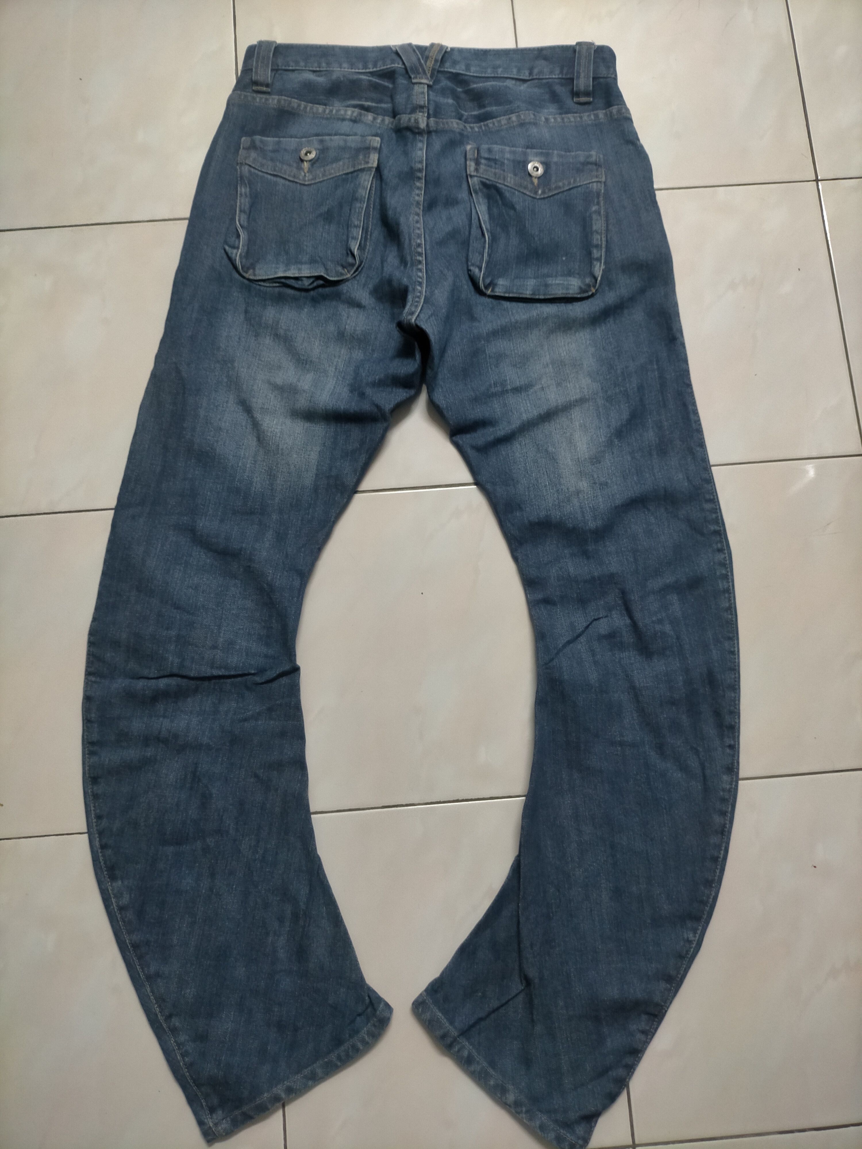 PPFM 🔥 PPFM Washed Curve Jeans Size US 30 / EU 46 - 4 Thumbnail