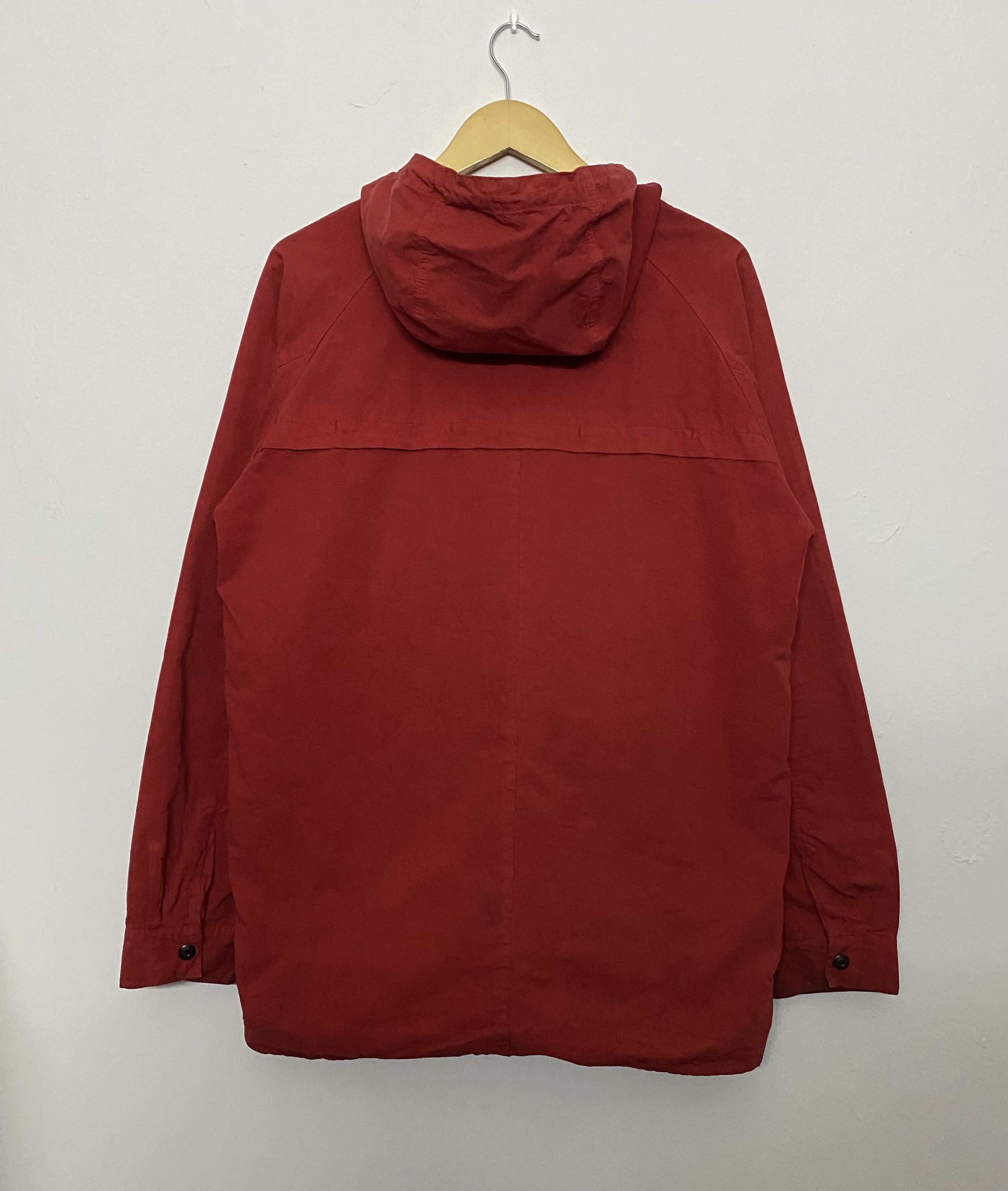 Hiroshi Kato Vintage KATO’ Red Hooded Canvas Jacket Parka Workwear Style Size US M / EU 48-50 / 2 - 3 Thumbnail