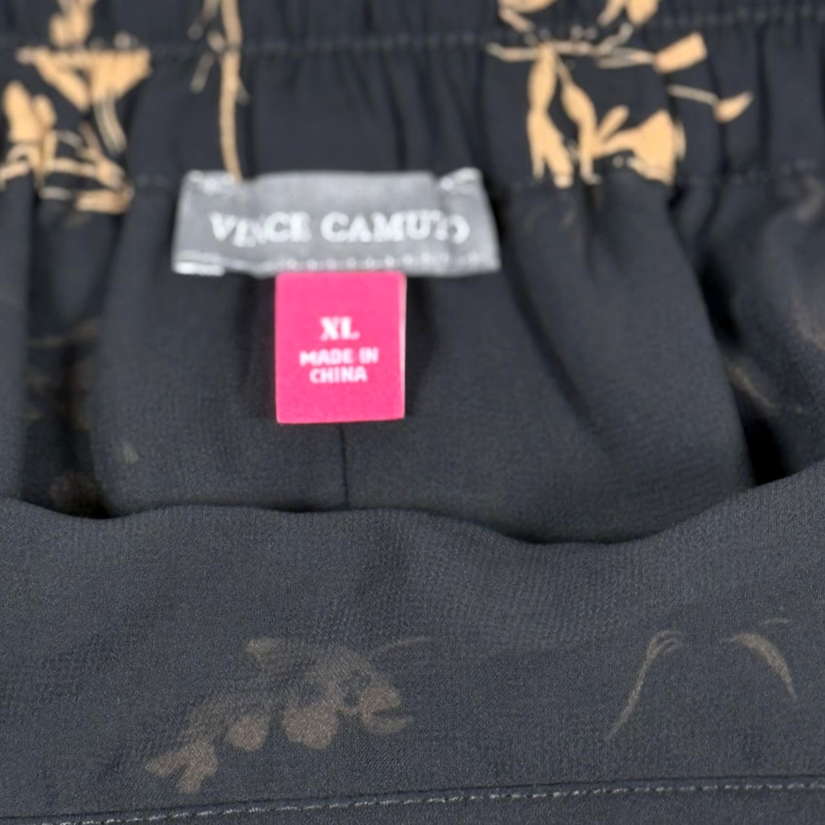 Vince Camuto Vince Camuto Skirt XL Floral A-Line Elastic Waist Office Casual Long Women Size 40" / US 18 - 3 Thumbnail