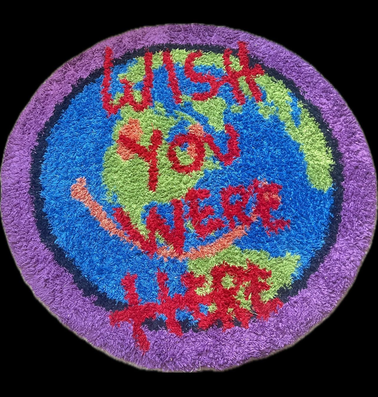 Travis Scott Travis Scott Astroworld Happy Face Rug | Grailed
