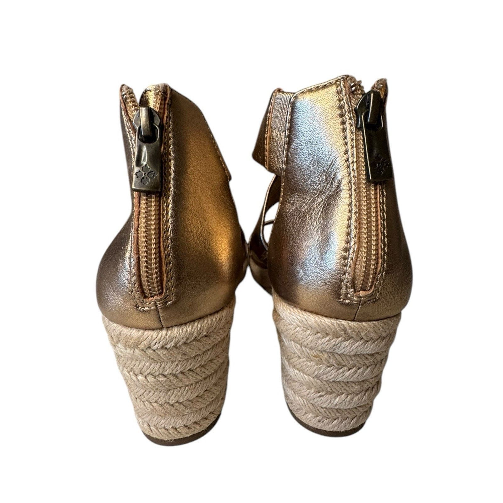 Patricia Nash Patricia Nash NEW Rubia Leather Espadrille Wedge Sandals Size US 11 / IT 41 - 4 Thumbnail