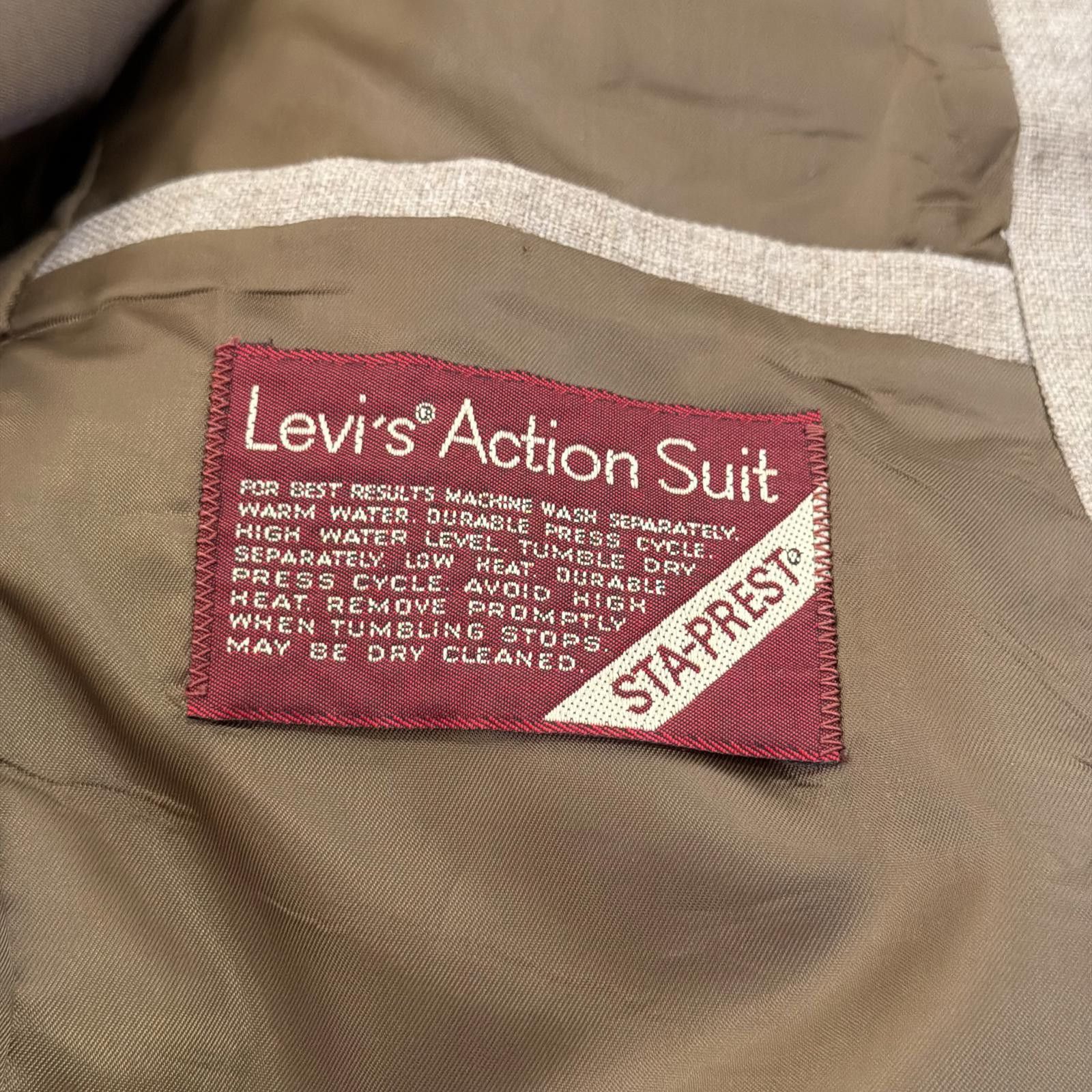 Levi's Vintage Levi's Action Suit Sta-Prest Blazer 70s 80s Size 42R - 5 Thumbnail