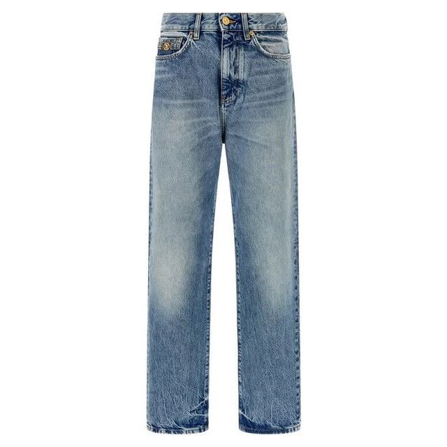 VERSACE Biggie Blue Jeans New )