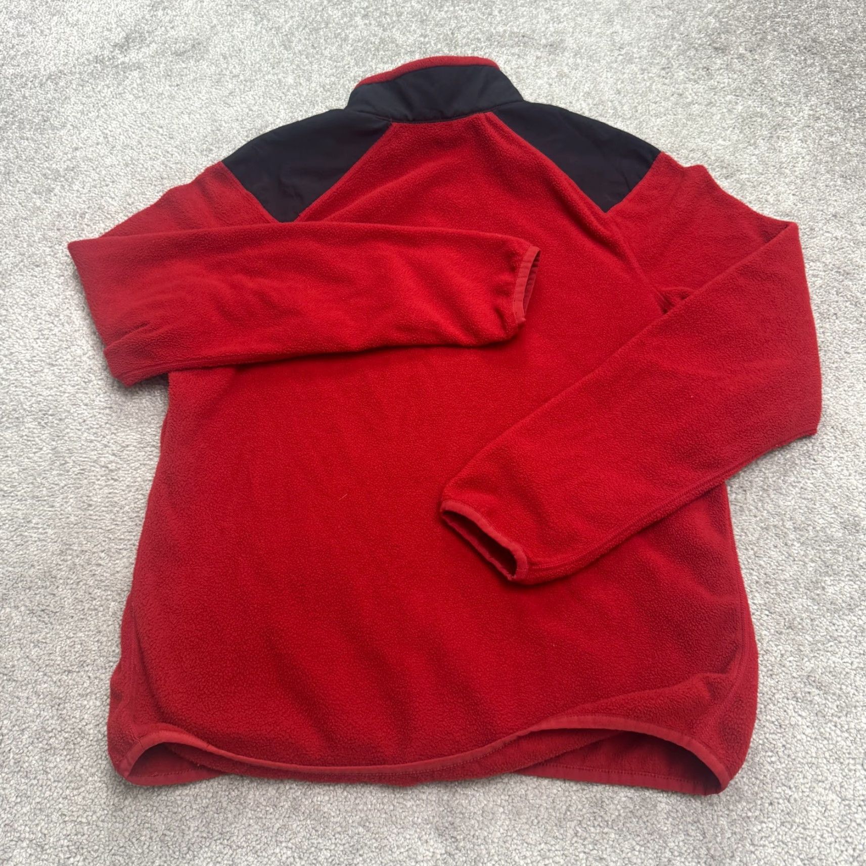 Merrell Merrell Jacket Pullover 1/4 Zip Fleece Mens S Red Outdoor Adventure Trail Casual Outdoor Mens Size US S / EU 44-46 / 1 - 2 Thumbnail