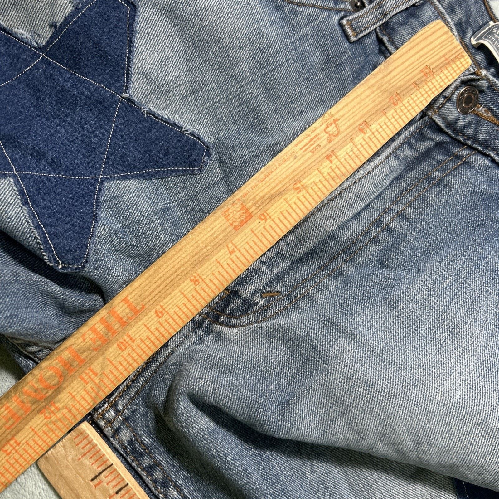 Levi's Levis Loose Baggy Jeans 36x30 Relaxed Hamilton Custom Stars Size US 36 / EU 52 - 20 Thumbnail