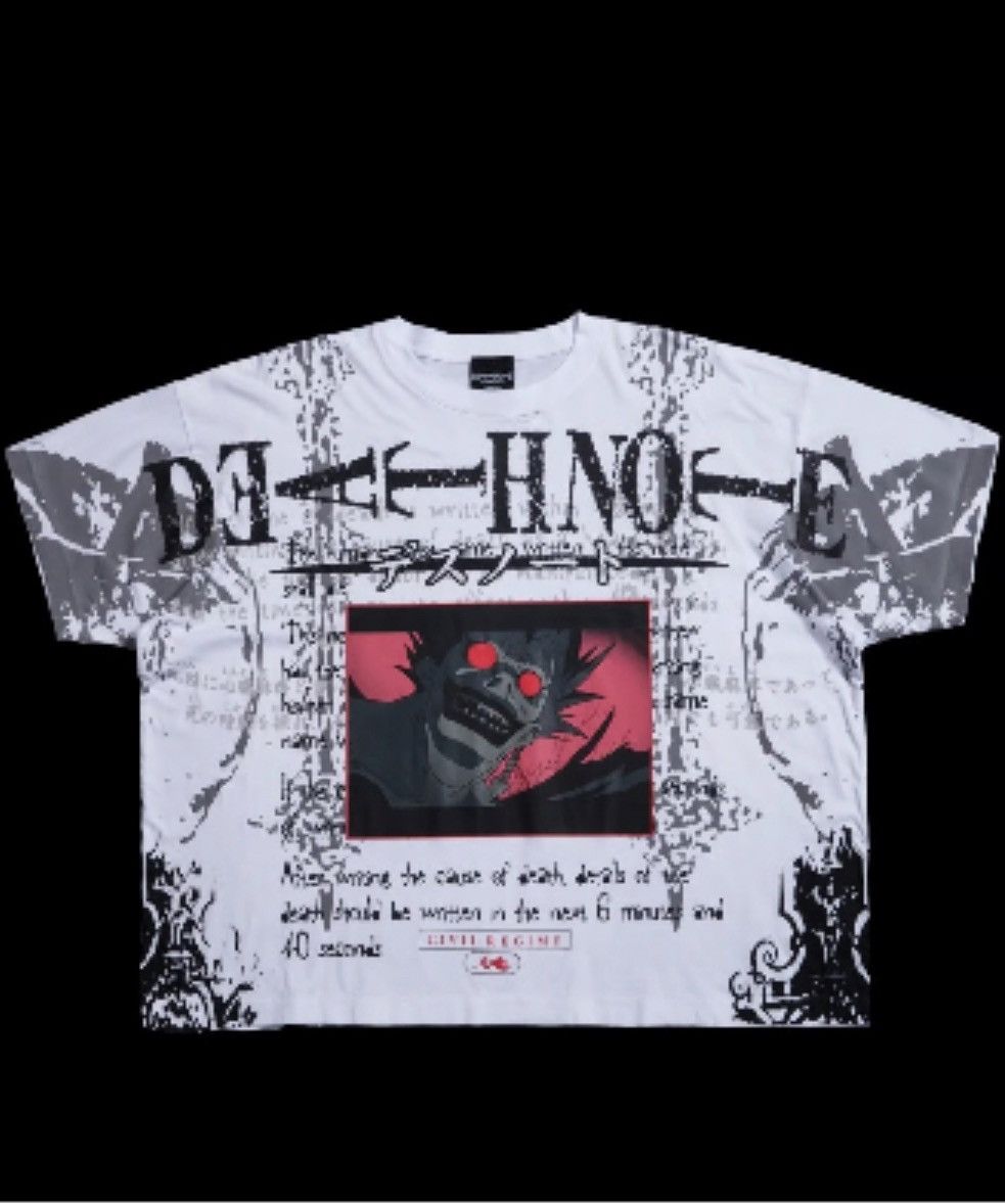 Civil Regime Civil Regime Deathnote White Ryuk Graphic Tee Size US L / EU 52-54 / 3 - 1 Thumbnail